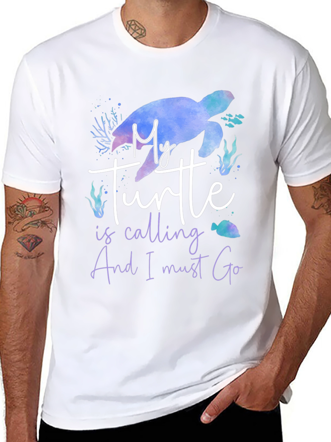 My Turtle Is Calling T-Shirt