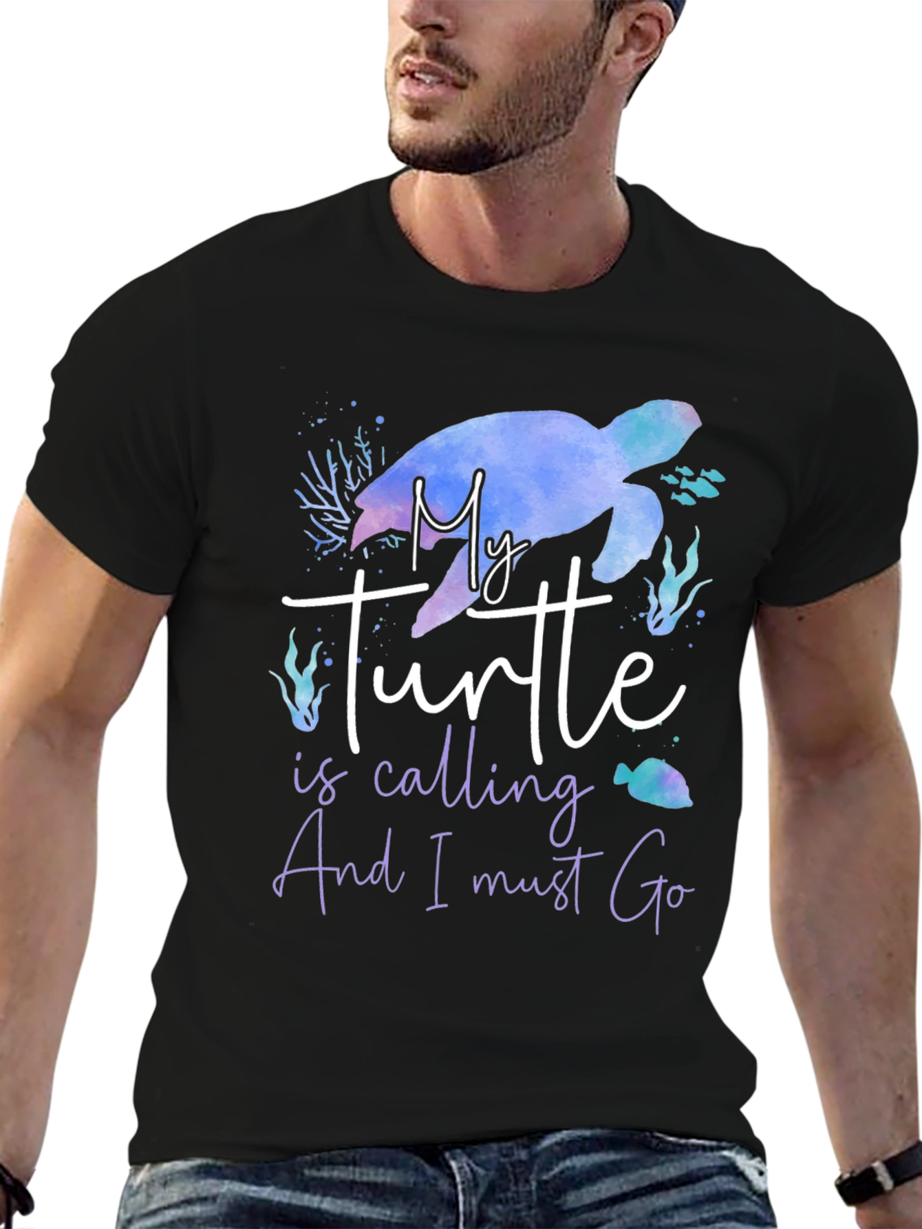 My Turtle Is Calling T-Shirt