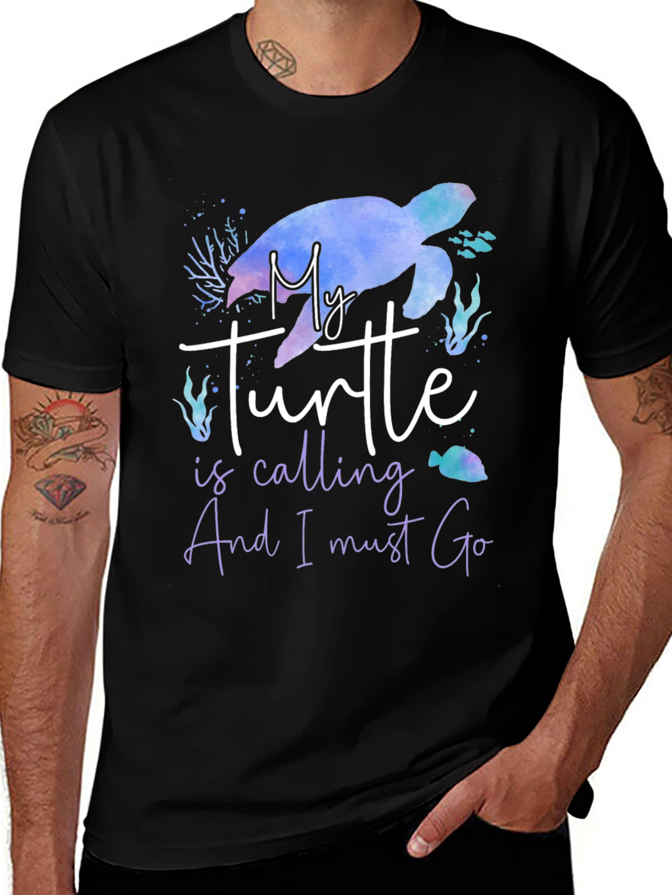 My Turtle Is Calling T-Shirt