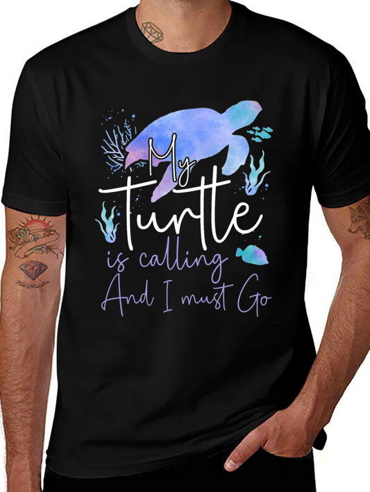 My Turtle Is Calling T-Shirt