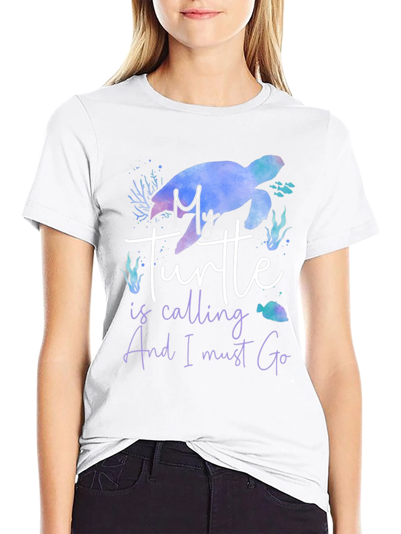 My Turtle Is Calling T-Shirt