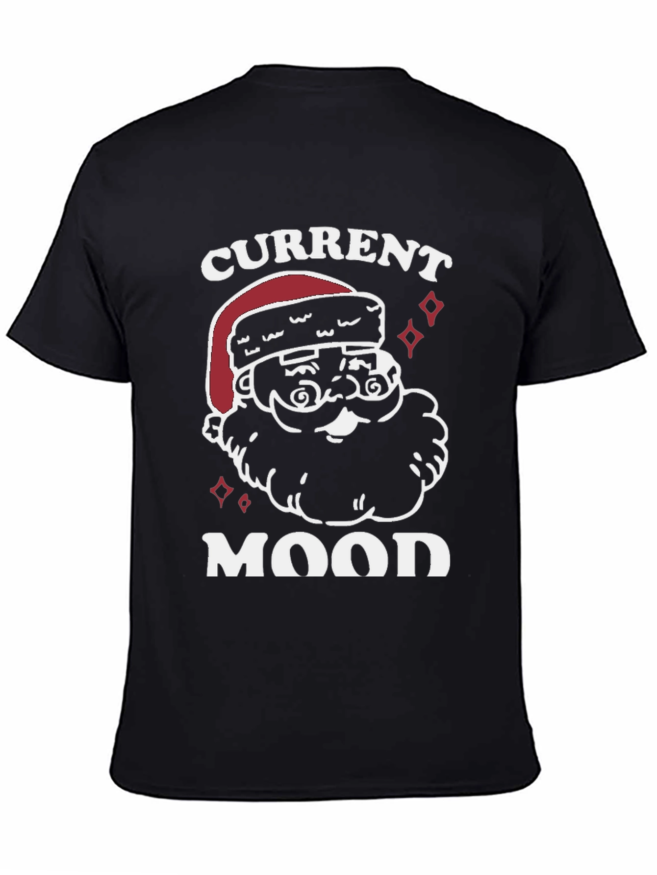 Current Mood Santa Graphic Tee