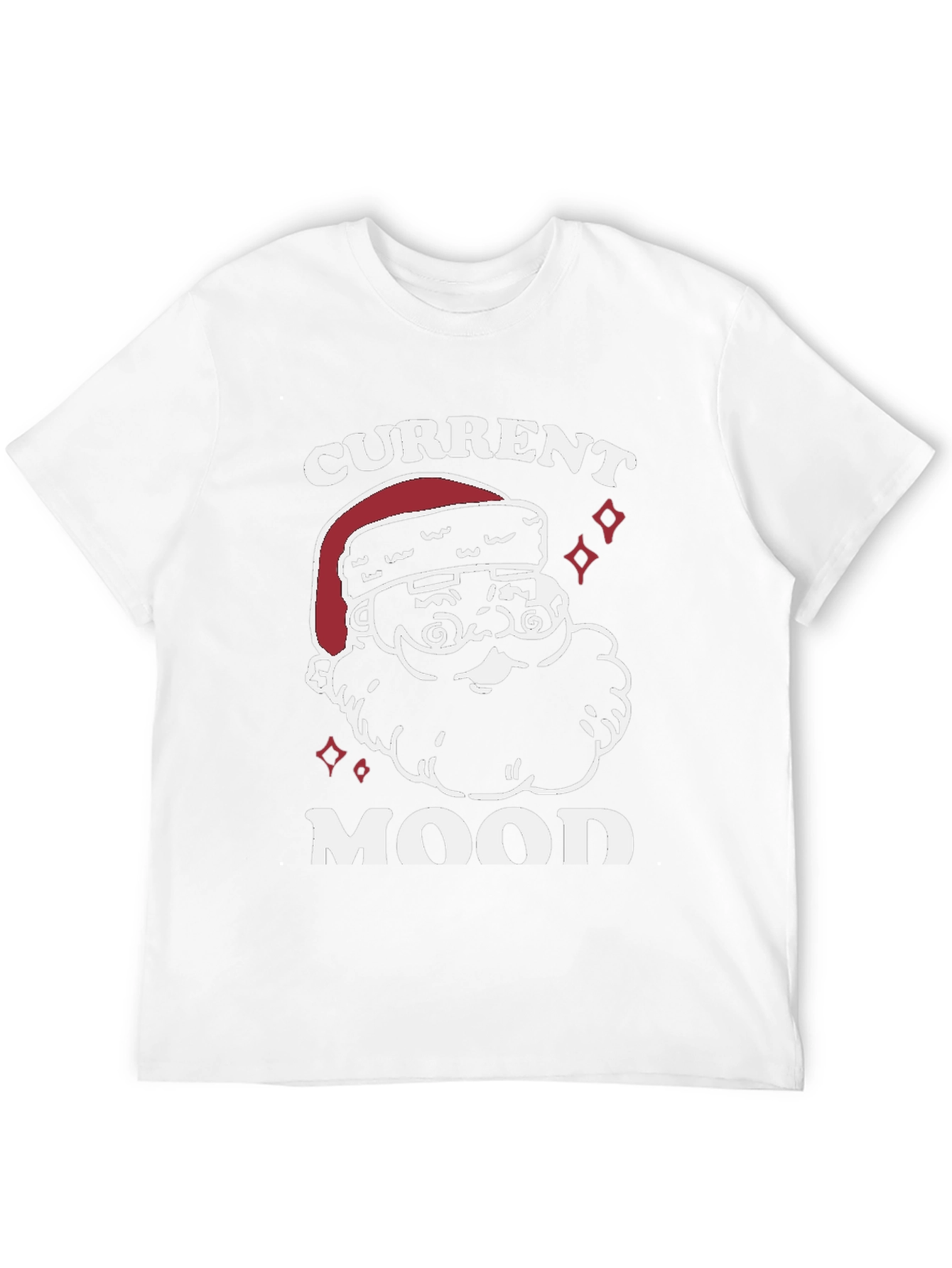 Current Mood Santa Graphic Tee