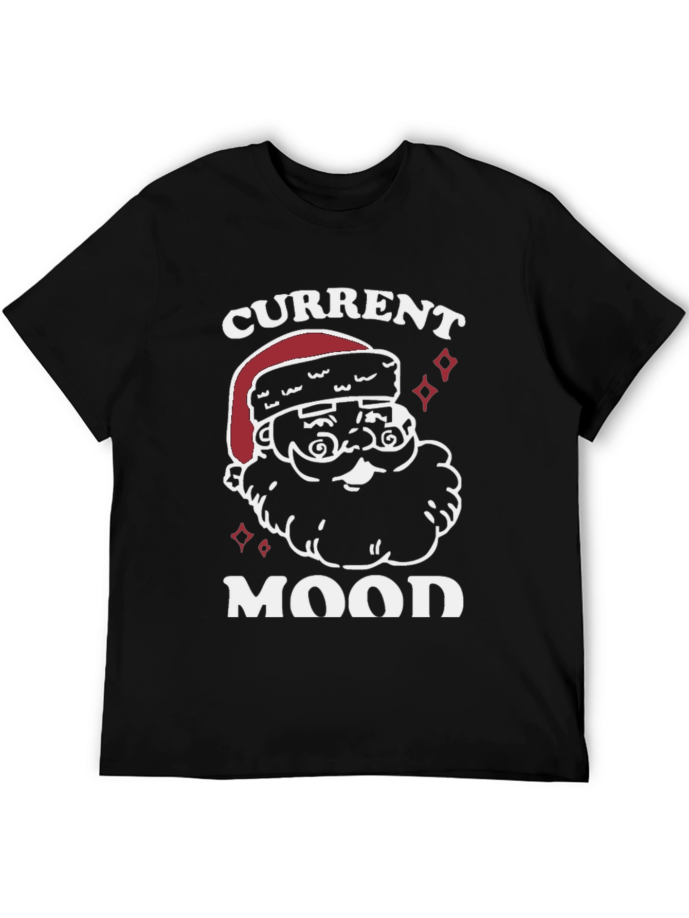 Current Mood Santa Graphic Tee
