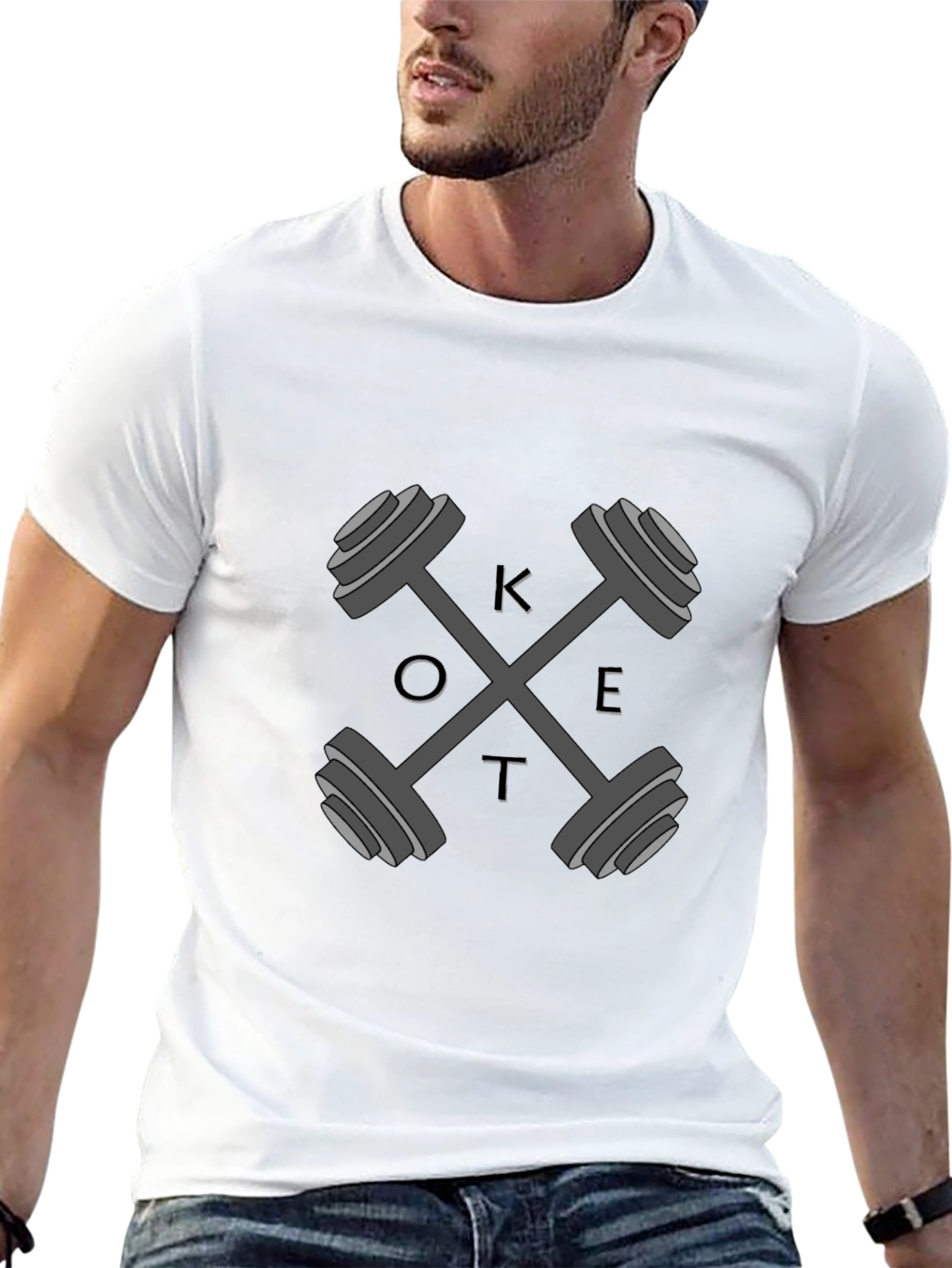 Keto Workout Black Graphic Tee