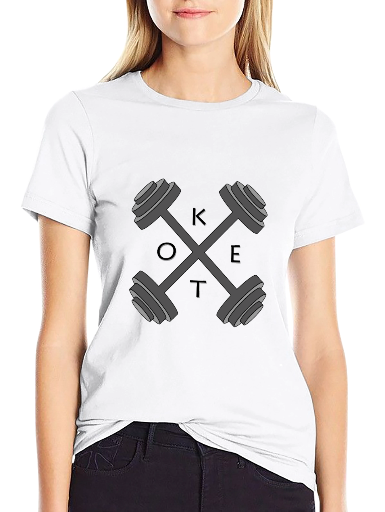 Keto Workout Black Graphic Tee