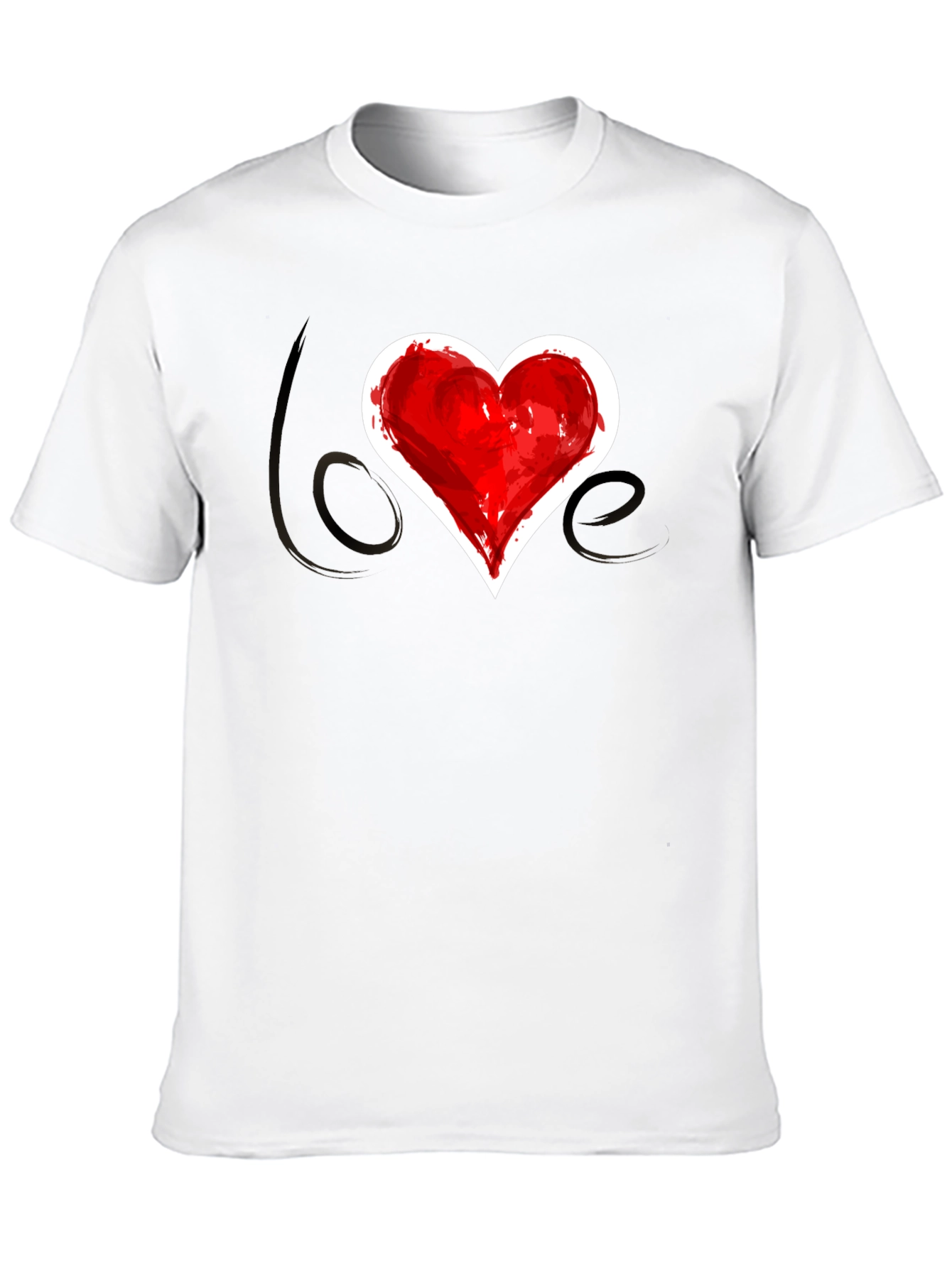 Love Heart T-Shirt - Stylish Graphic Tee