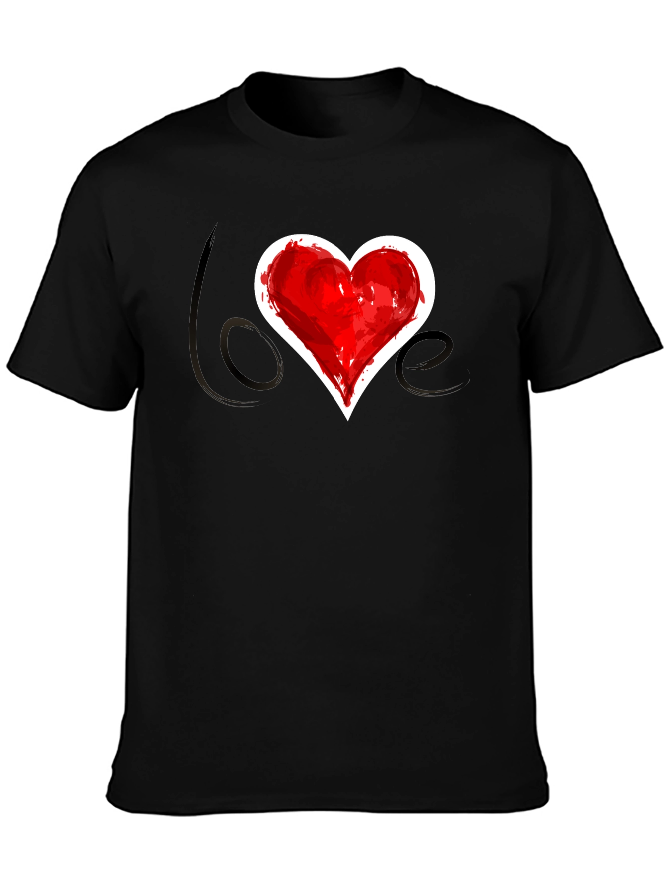 Love Heart T-Shirt - Stylish Graphic Tee