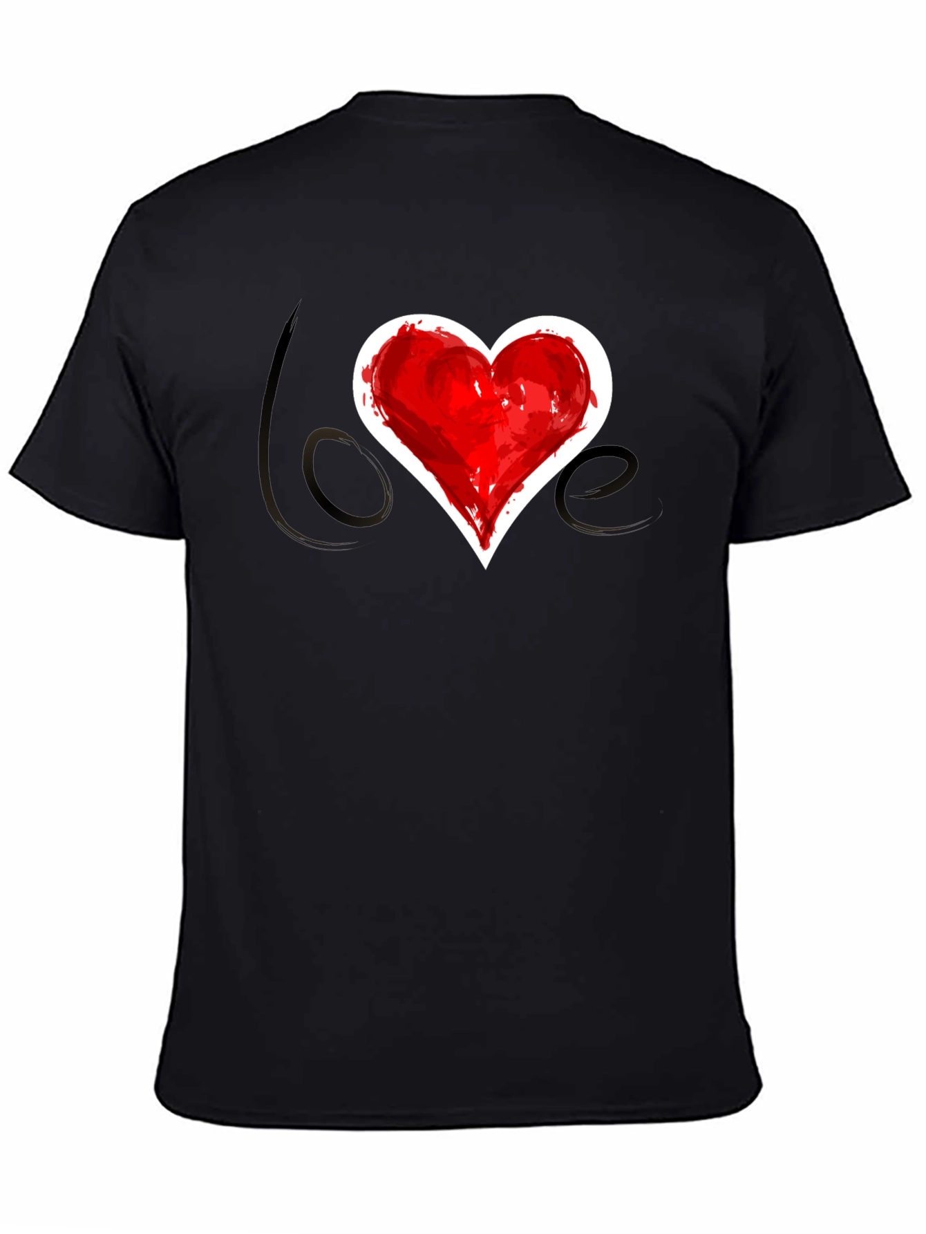 Love Heart T-Shirt - Stylish Graphic Tee