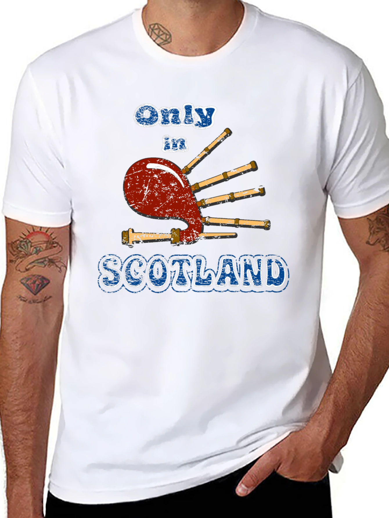 Only In Scotland Graphic T-Shirt