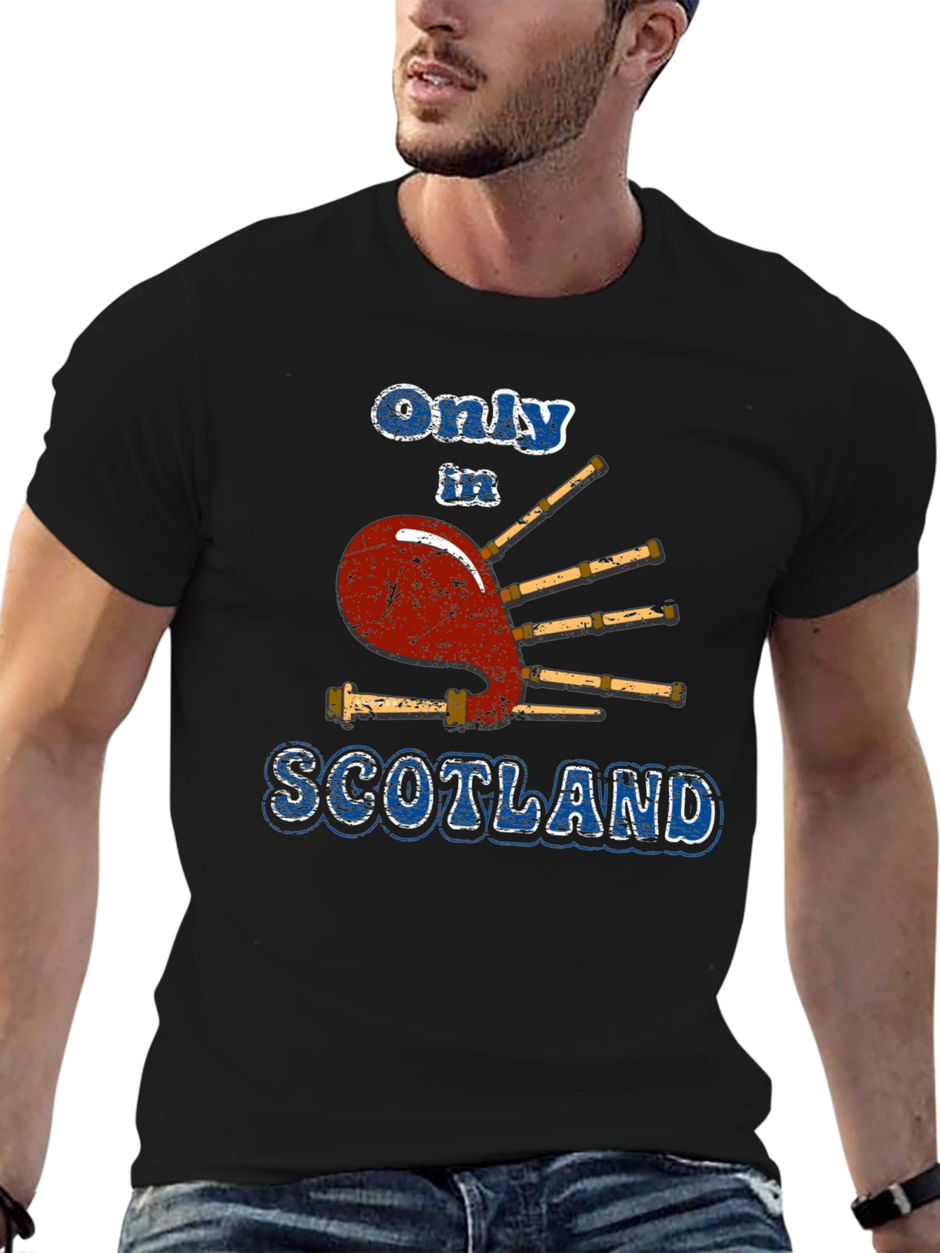 Only In Scotland Graphic T-Shirt