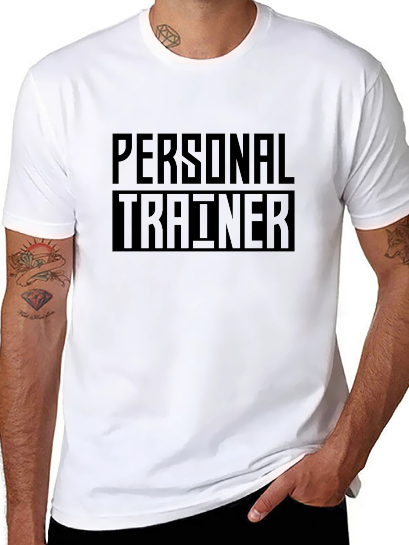 Personal Trainer Graphic T-Shirt - Fitness Apparel
