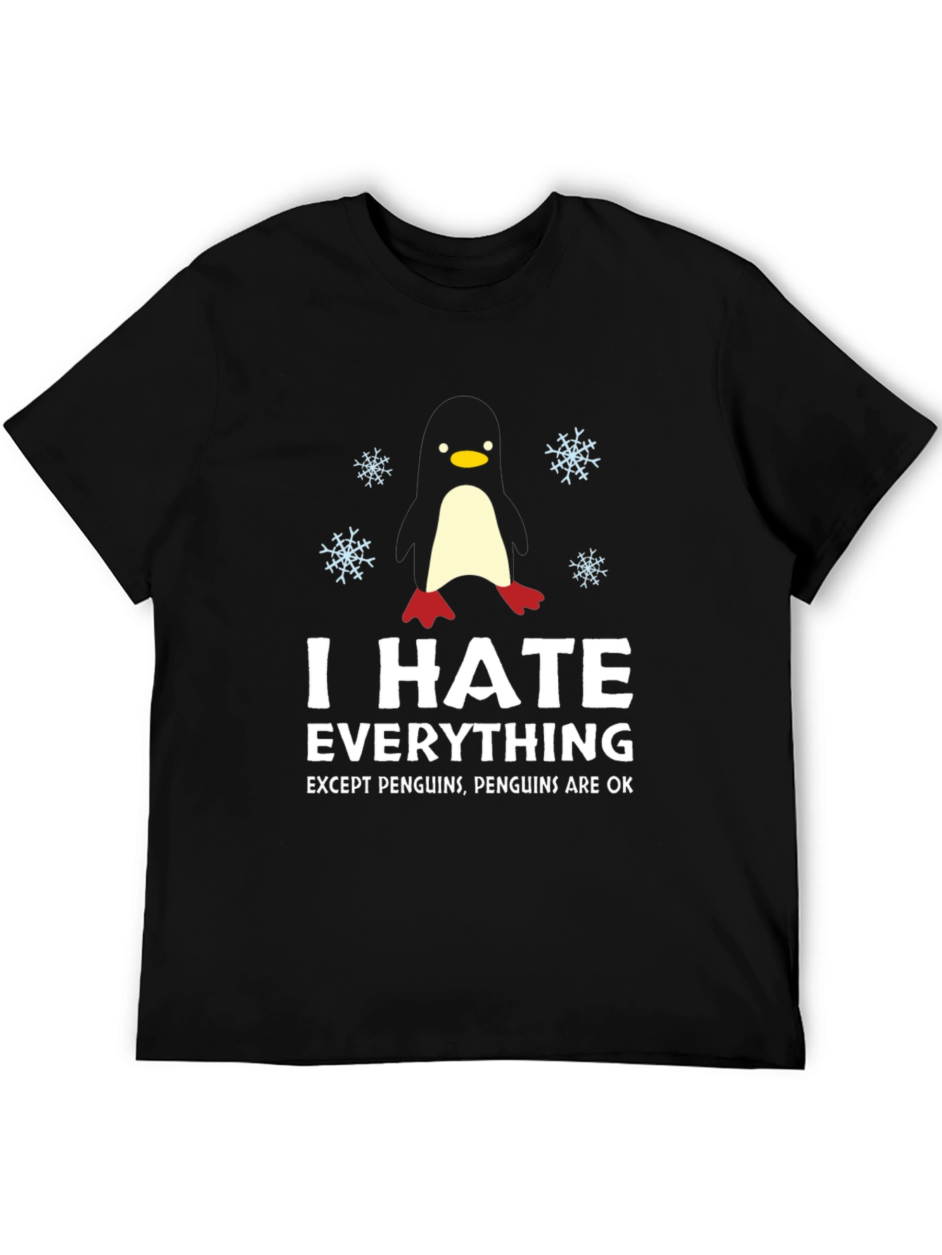 I Hate Everything Penguin Graphic Tee