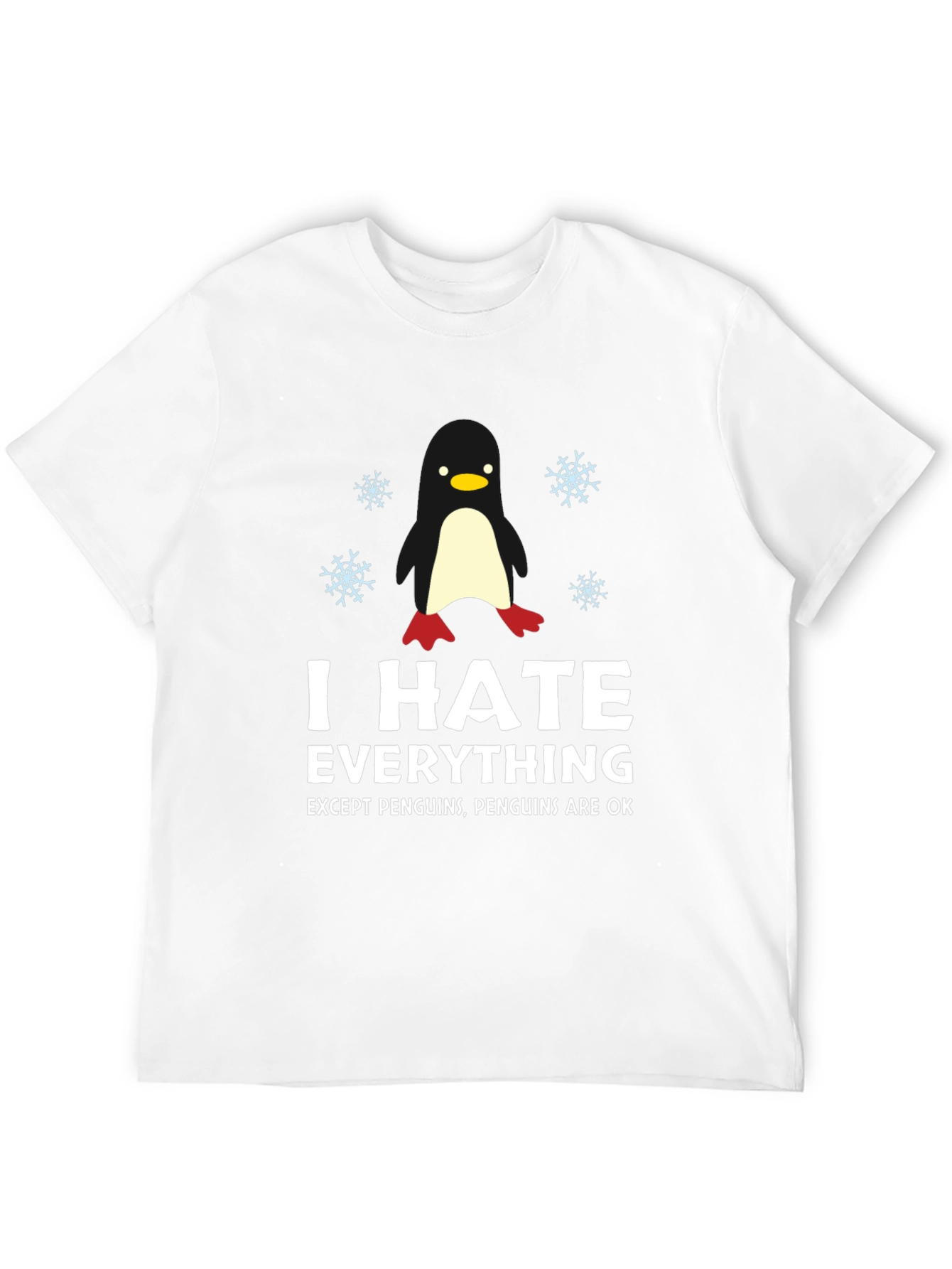 I Hate Everything Penguin Graphic Tee