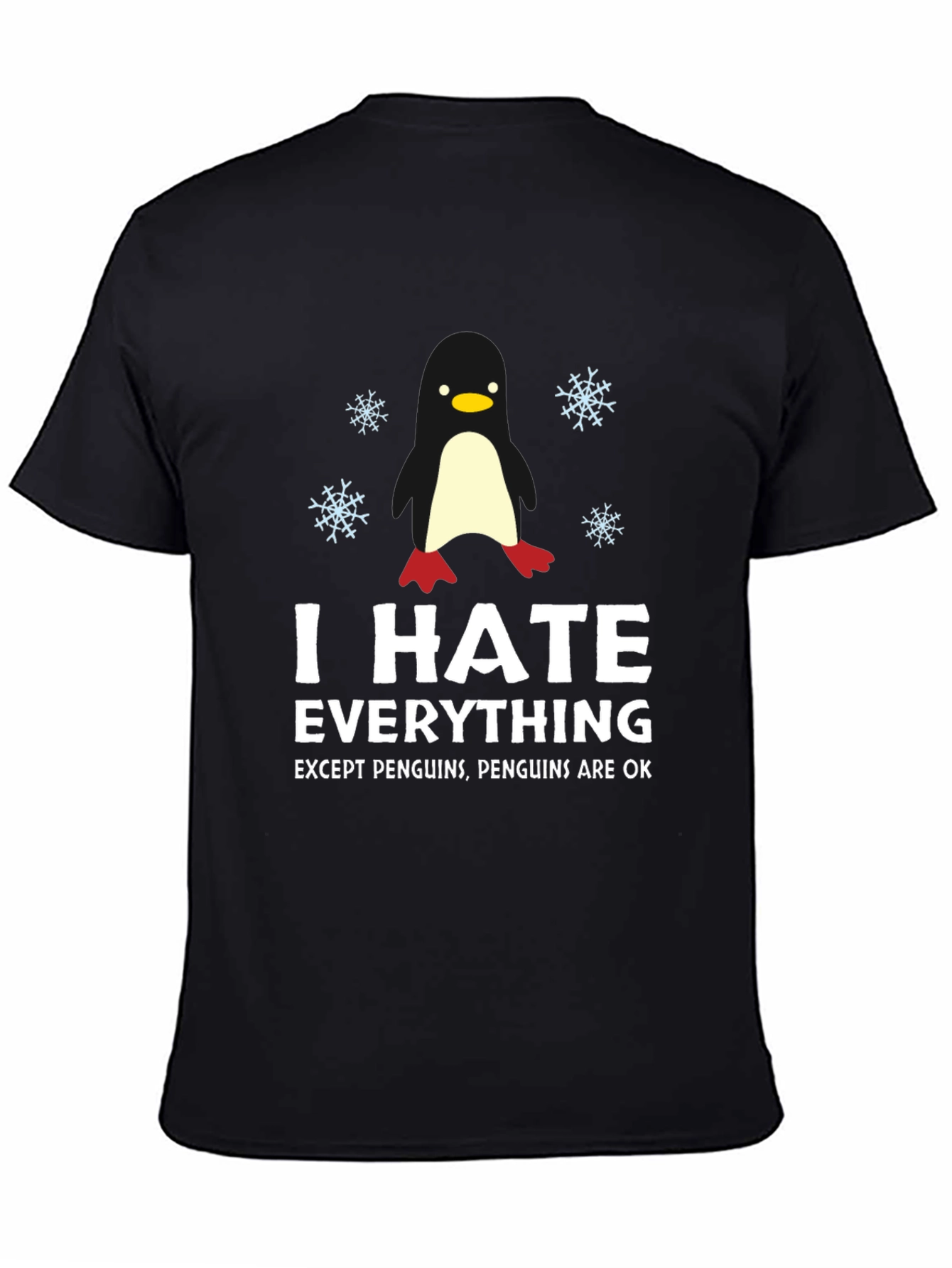 I Hate Everything Penguin Graphic Tee