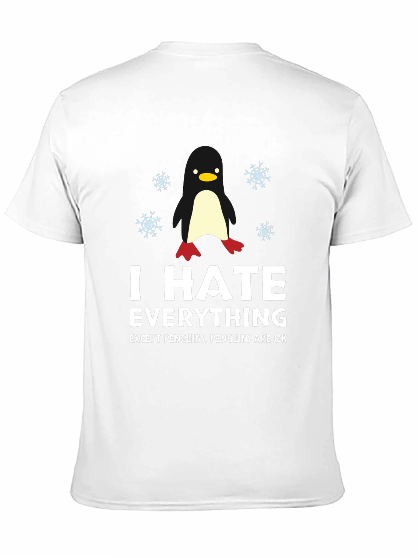 I Hate Everything Penguin Graphic Tee