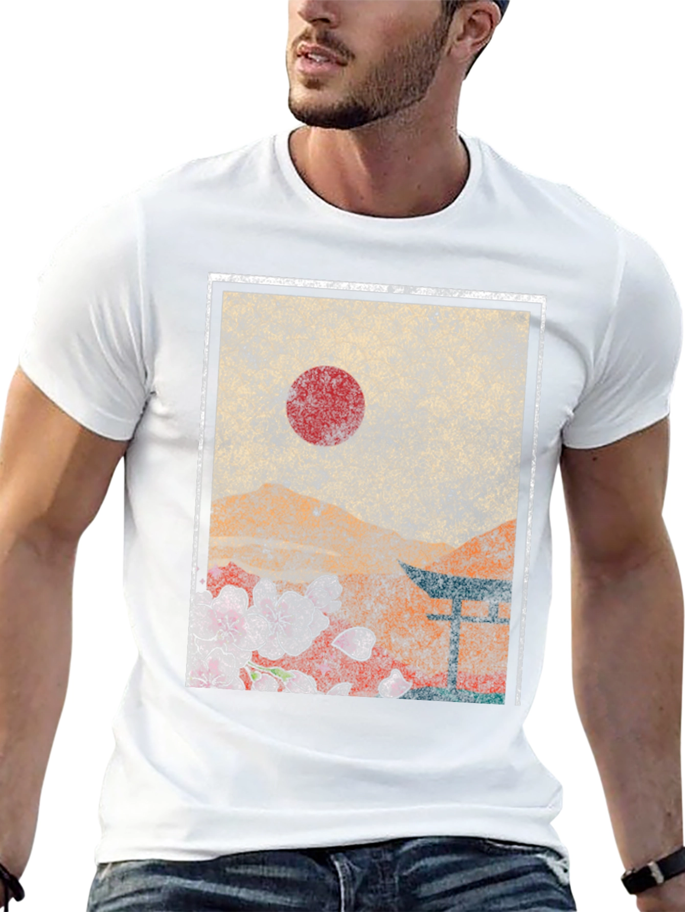 Japanese Landscape Graphic Tee