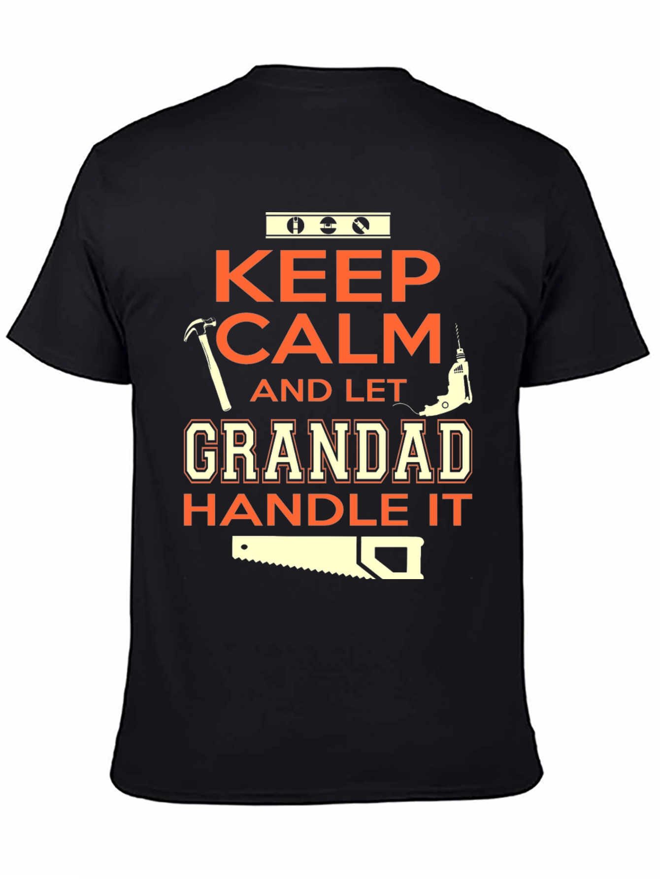 Grandad Handle It T-Shirt | Mens Novelty Graphic Tee