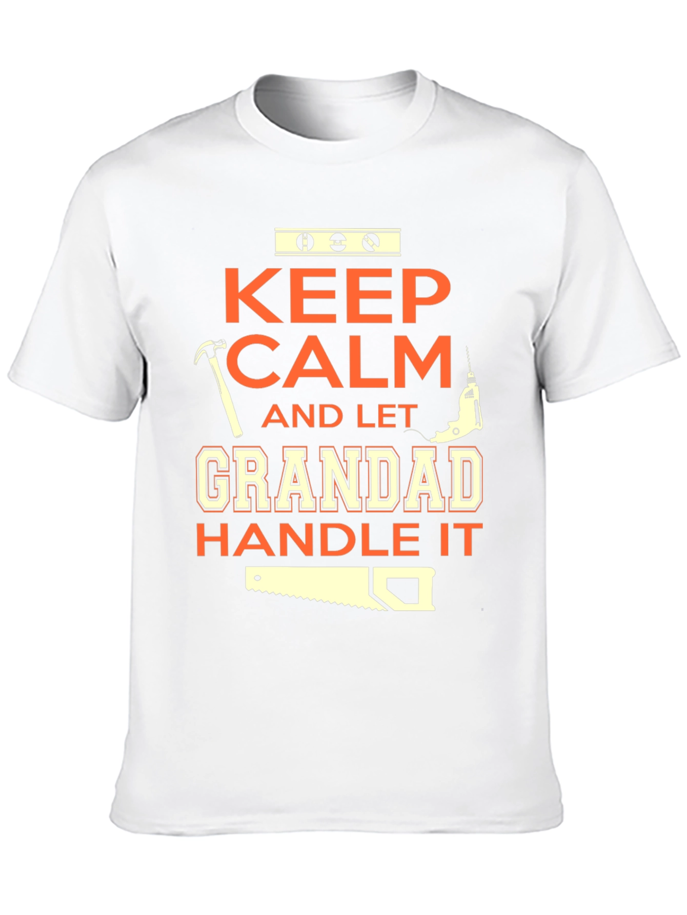 Grandad Handle It T-Shirt | Mens Novelty Graphic Tee