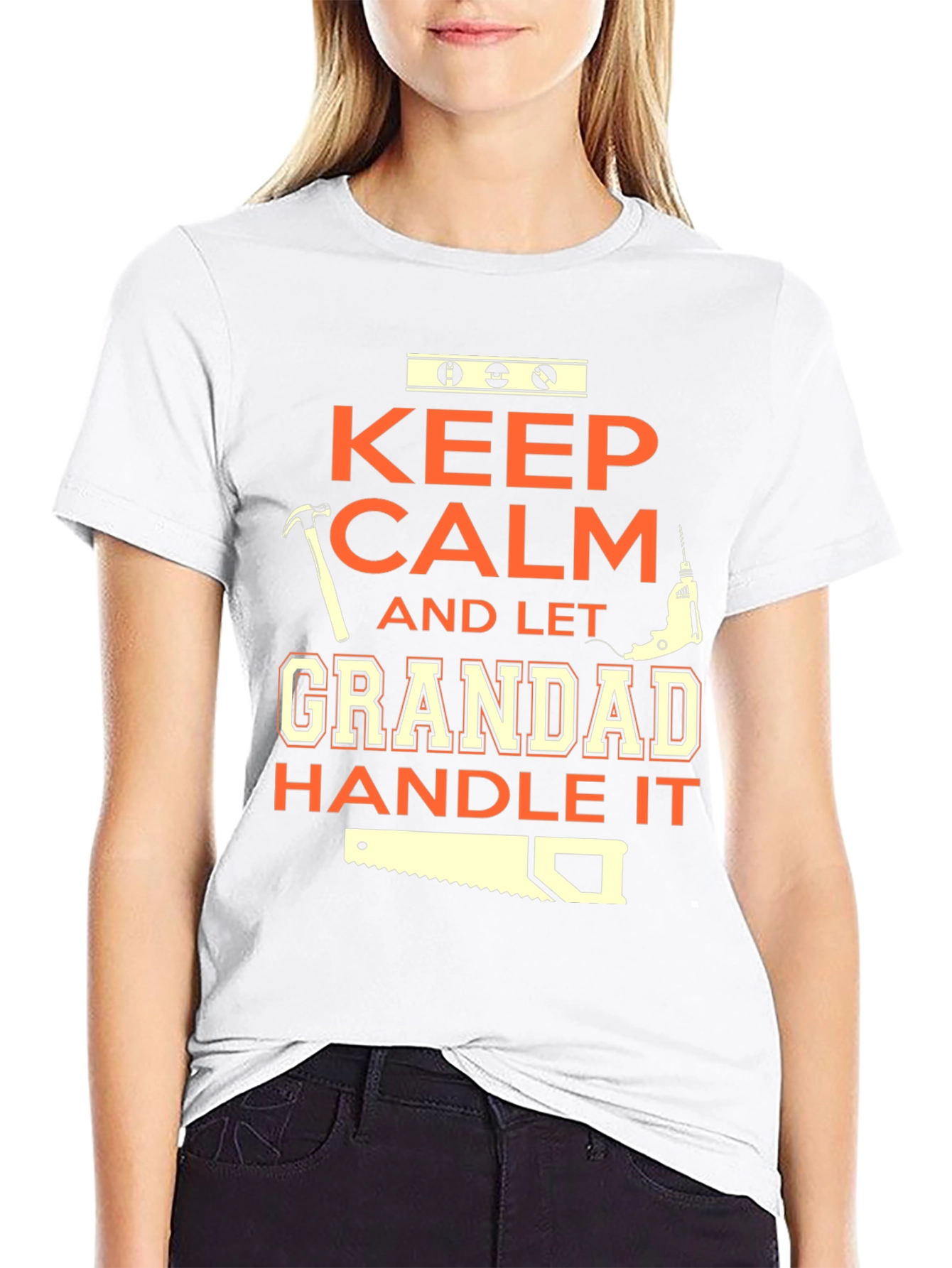 Grandad Handle It T-Shirt | Mens Novelty Graphic Tee