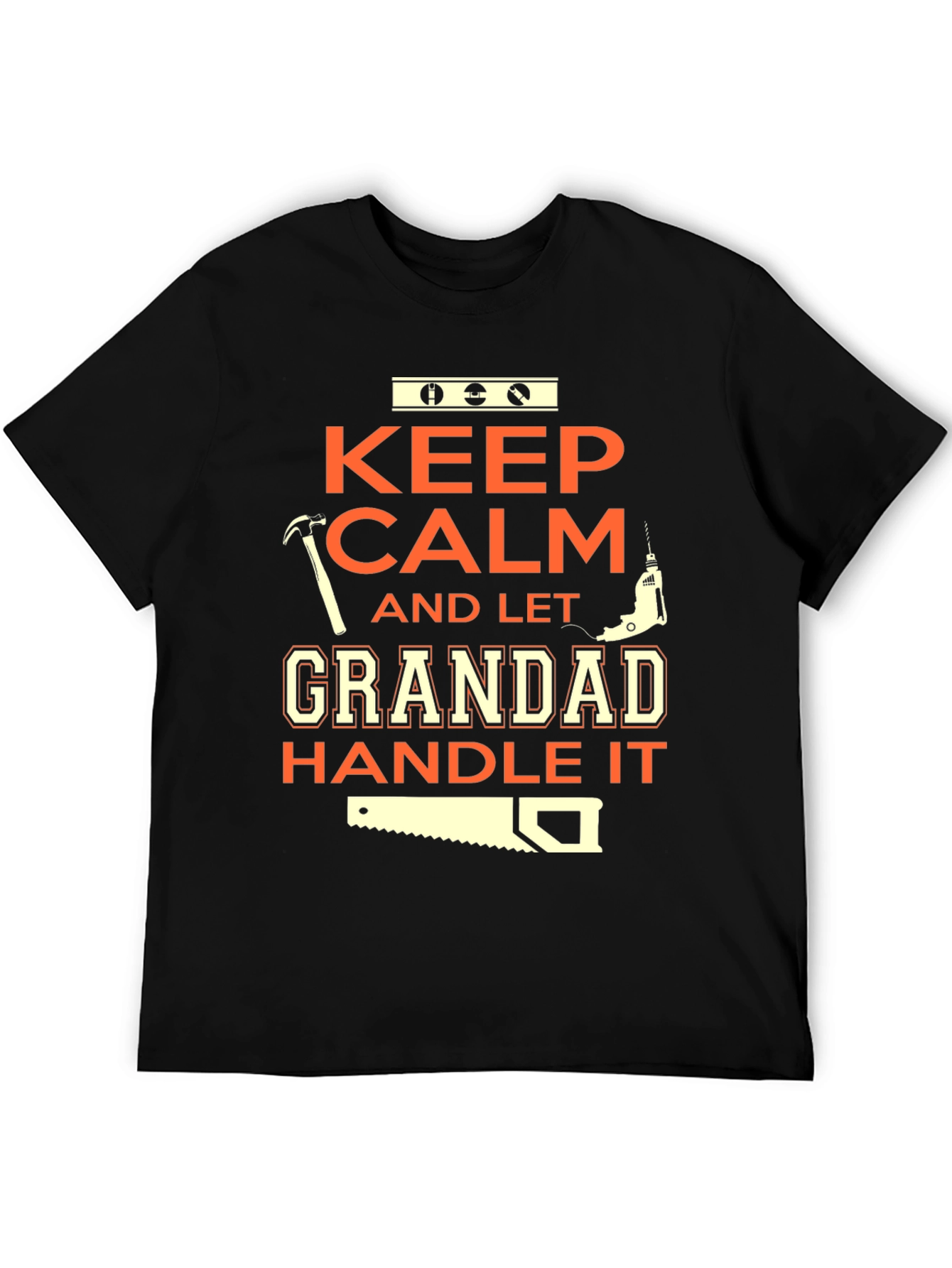 Grandad Handle It T-Shirt | Mens Novelty Graphic Tee