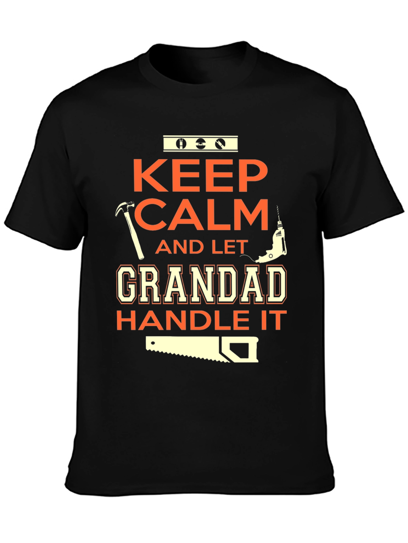 Grandad Handle It T-Shirt | Mens Novelty Graphic Tee