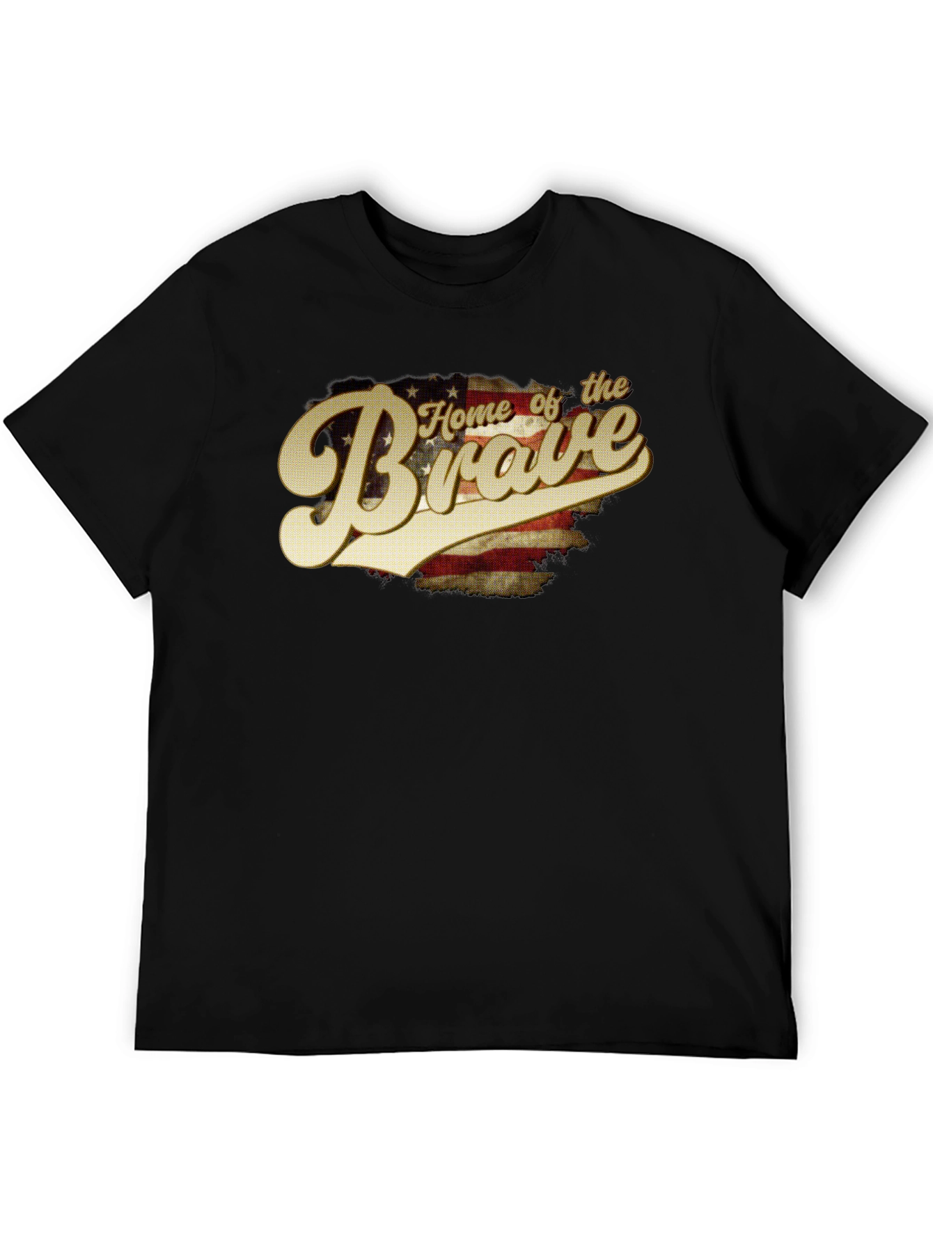 Home of the Brave Patriotic Graphic Tee