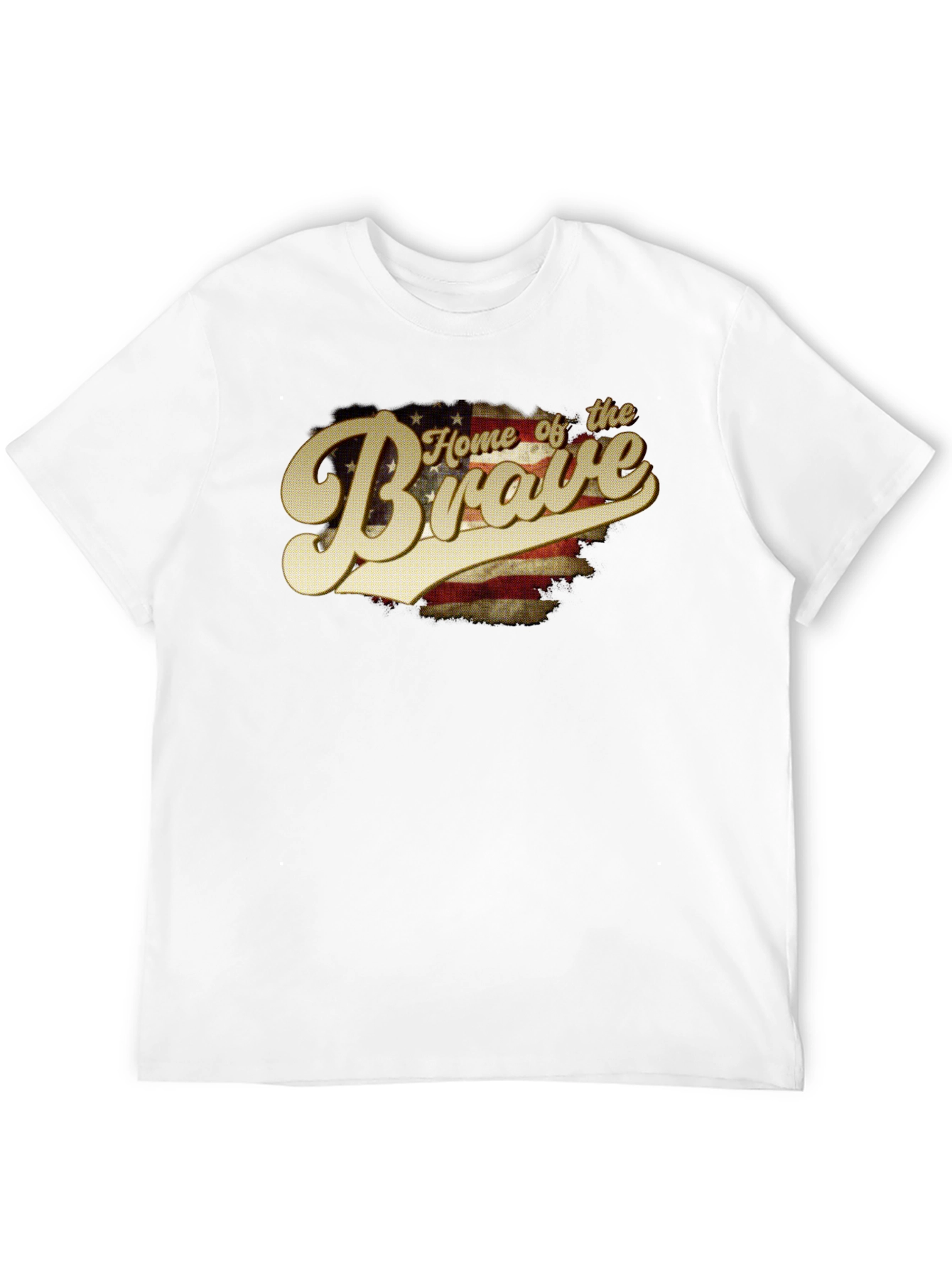 Home of the Brave Patriotic Graphic Tee