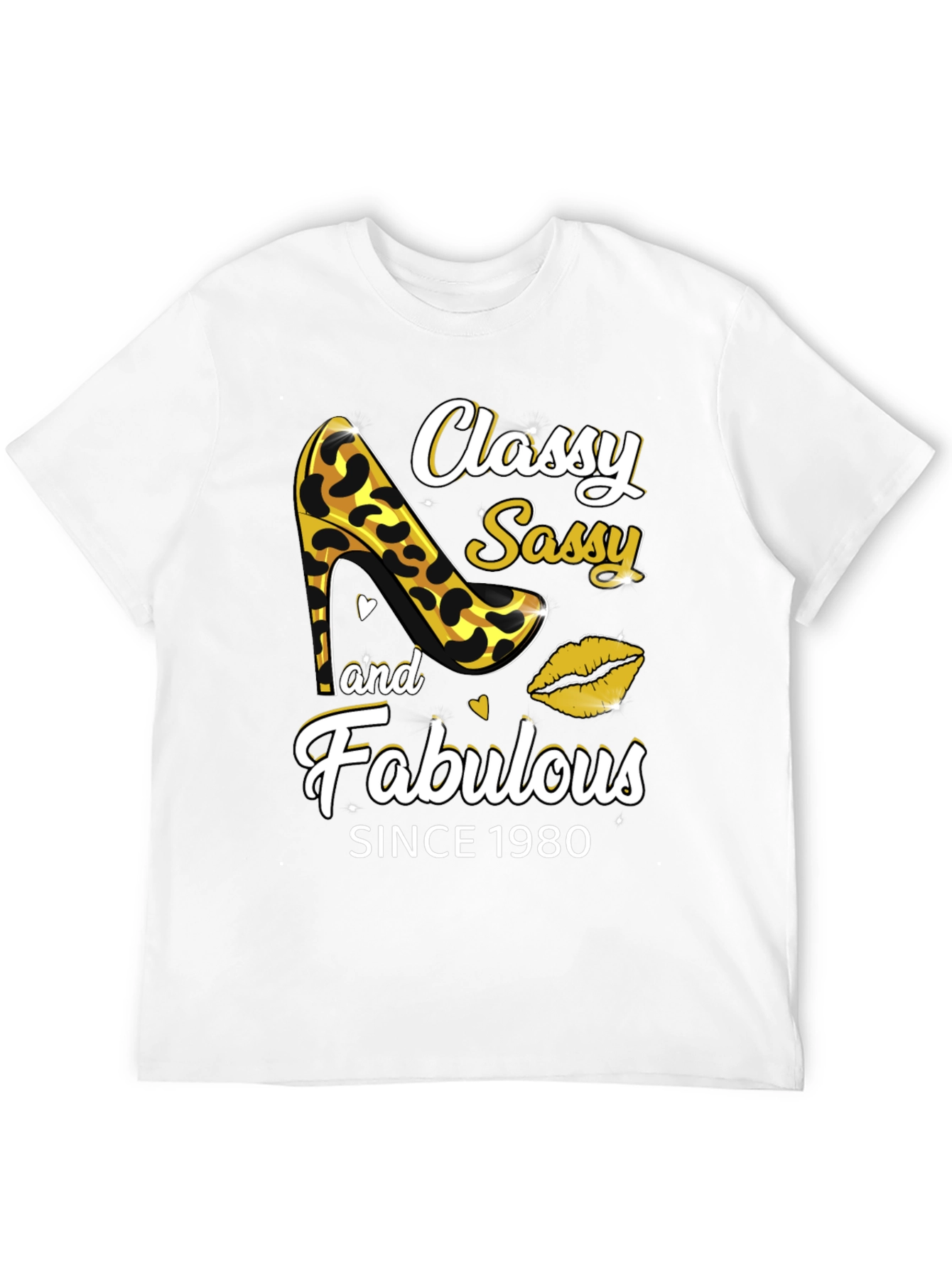 Classy Sassy Fabulous Since 1980 Graphic Tee