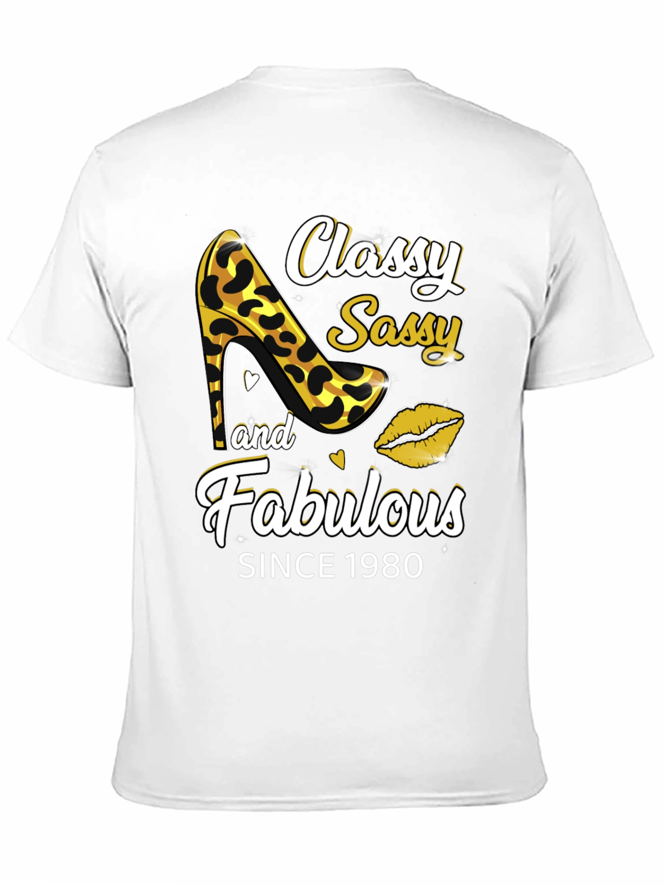 Classy Sassy Fabulous Since 1980 Graphic Tee