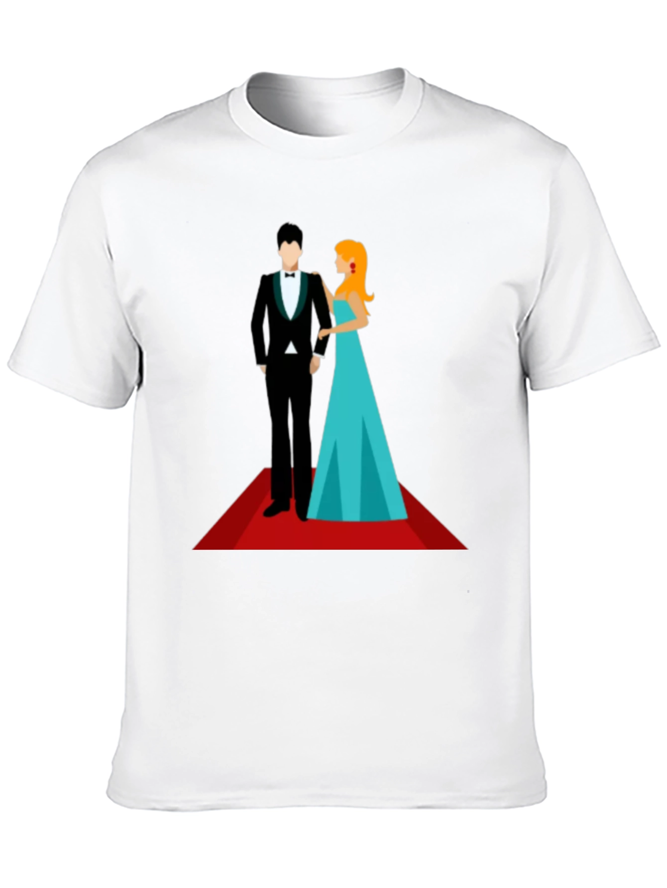 Red Carpet Affair T-Shirt - Stylish Graphic Tee