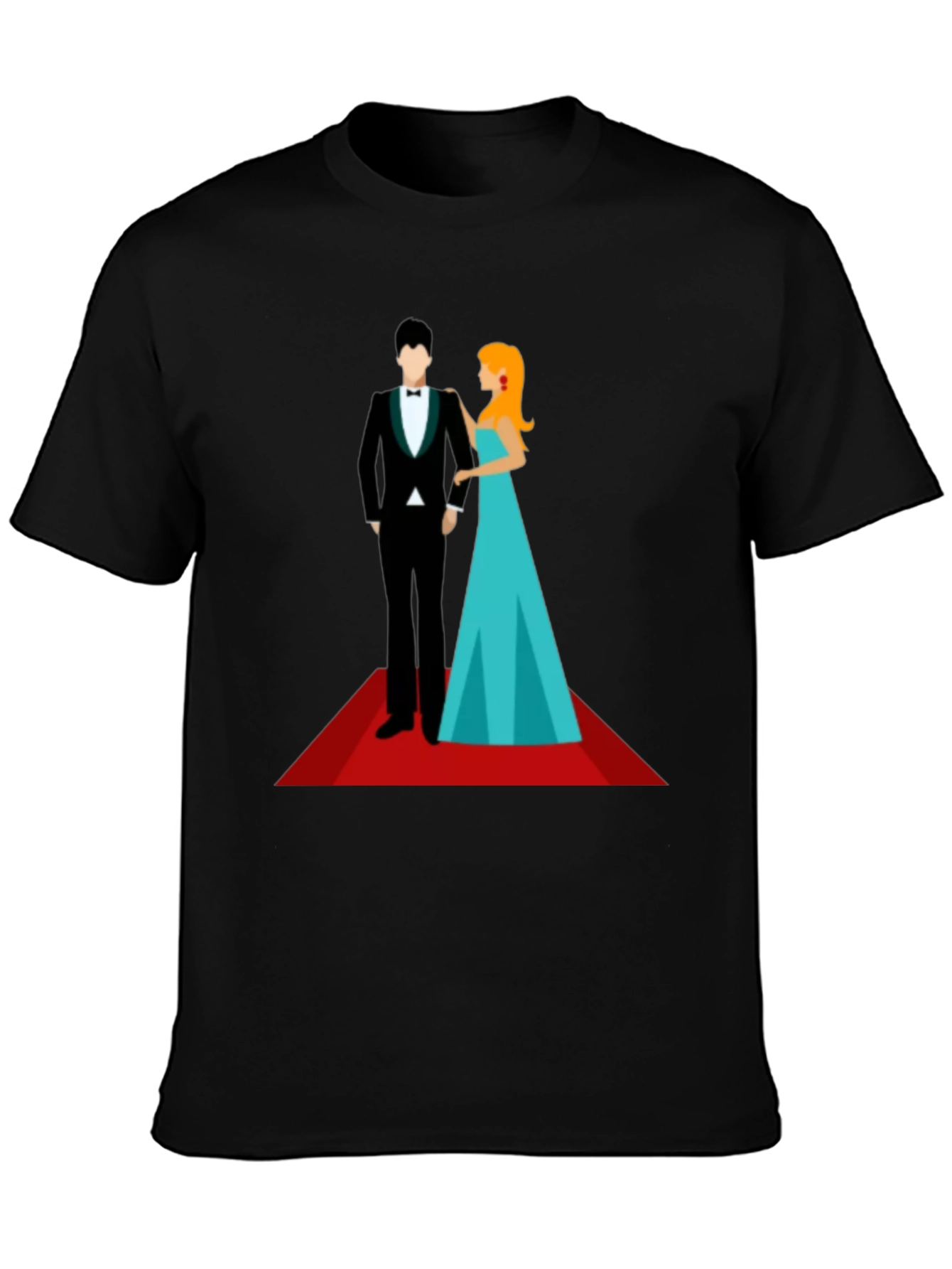 Red Carpet Affair T-Shirt - Stylish Graphic Tee