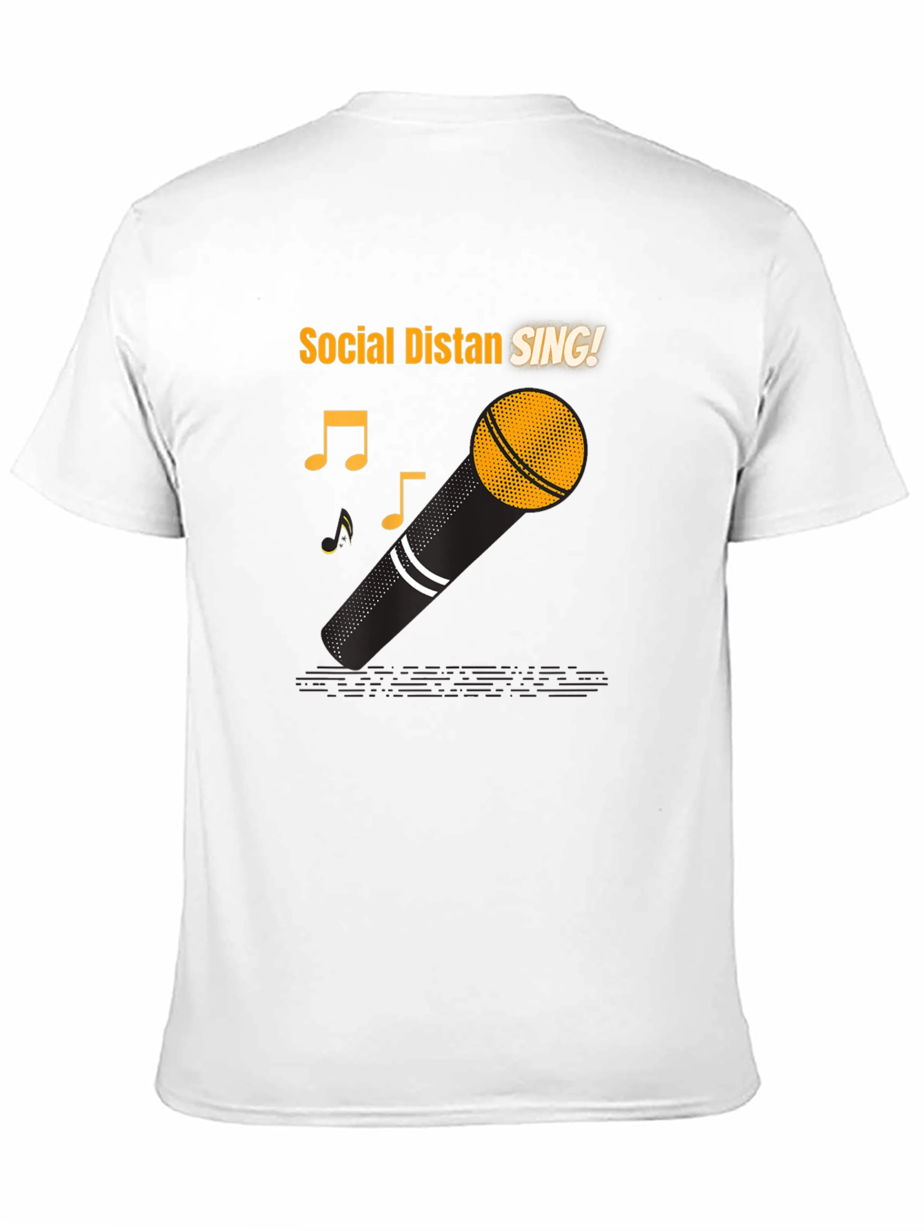 Social Distance Sing! Graphic Tee