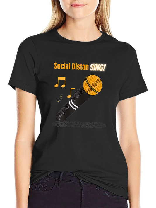 Social Distance Sing! Graphic Tee