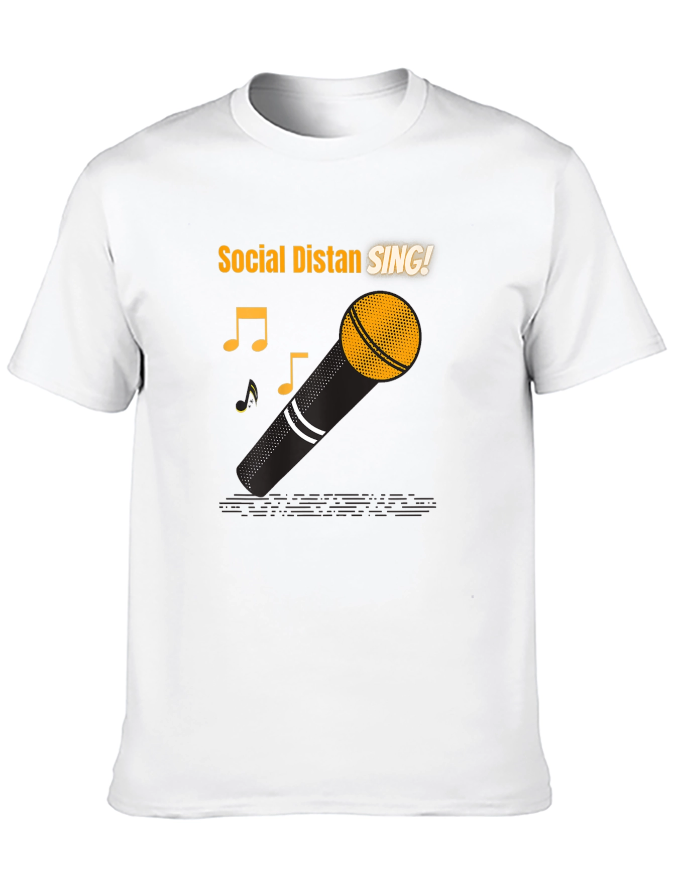 Social Distance Sing! Graphic Tee