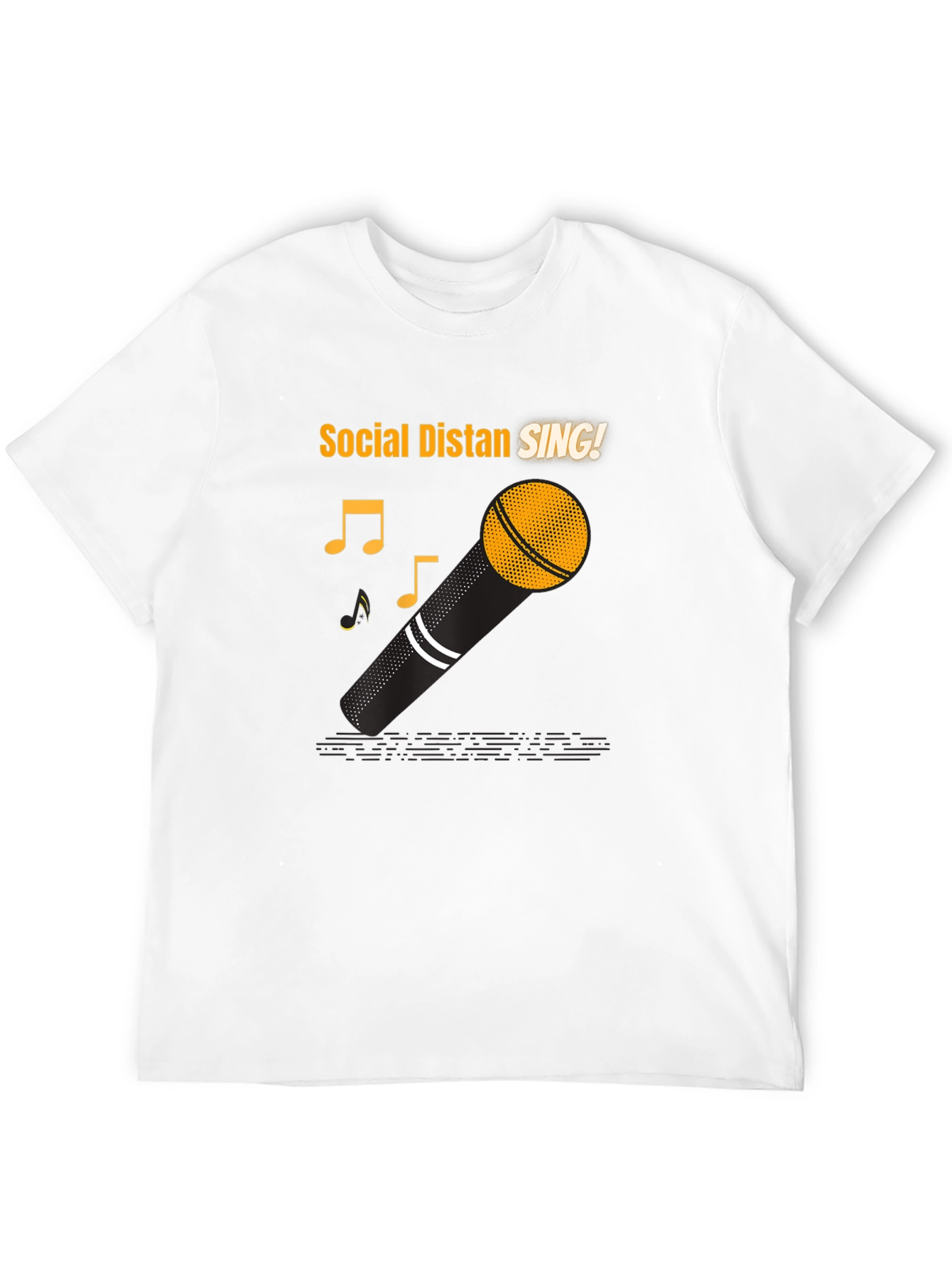 Social Distance Sing! Graphic Tee