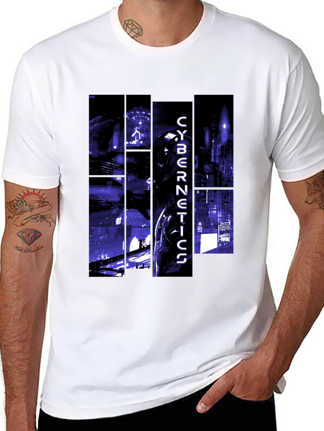 Cybernetics Graphic T-Shirt