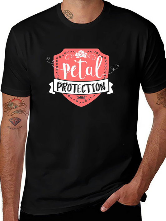 Petal Protection Graphic T-Shirt - Black