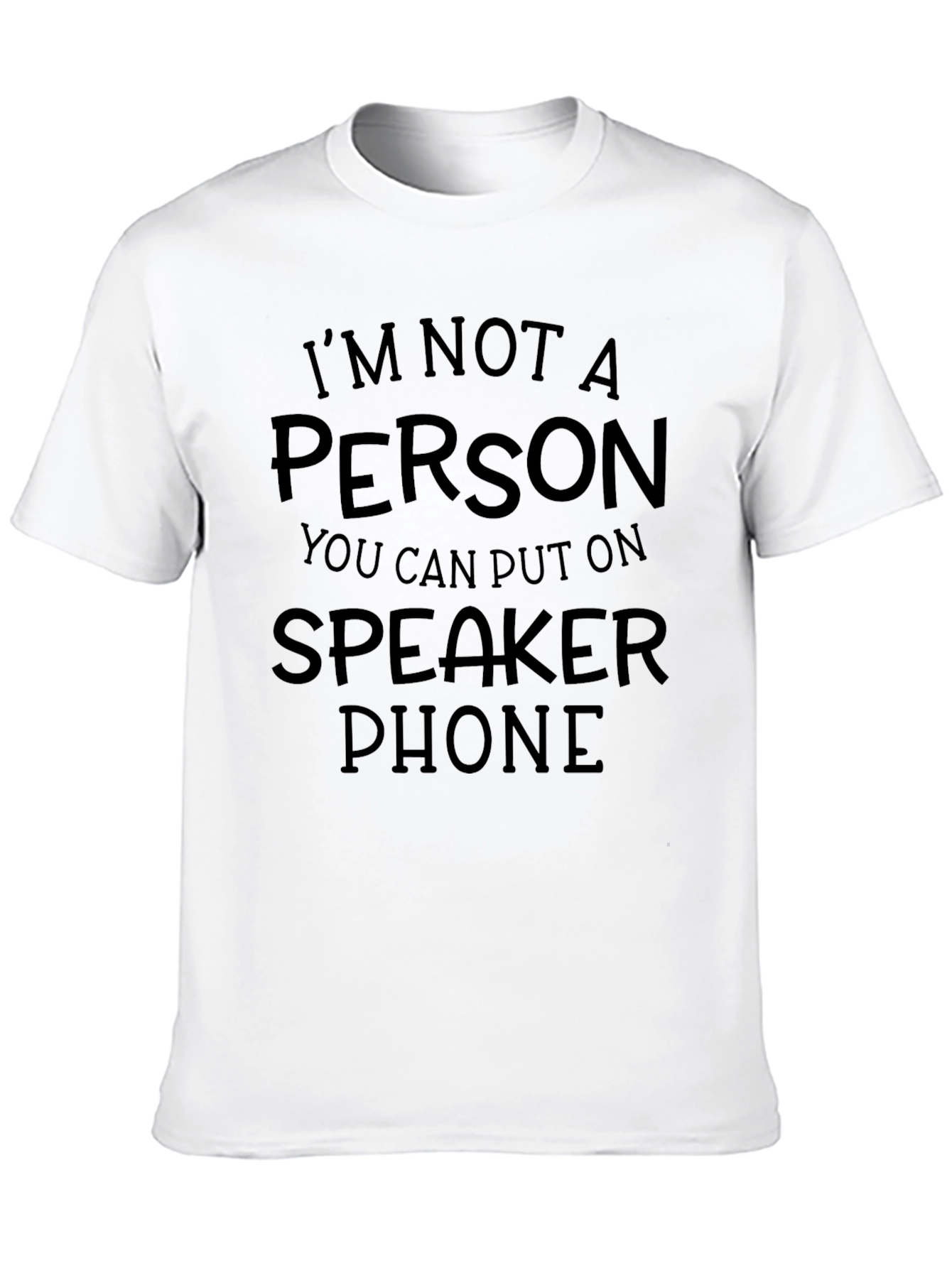 Speakerphone Statement T-Shirt