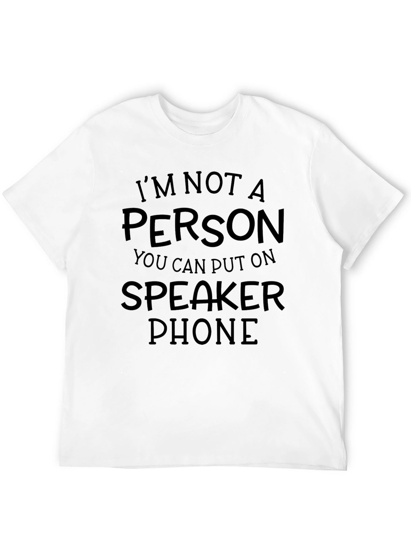 Speakerphone Statement T-Shirt