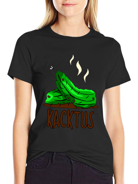 Humorous Kacktus Graphic T-Shirt - Unique Novelty Tee