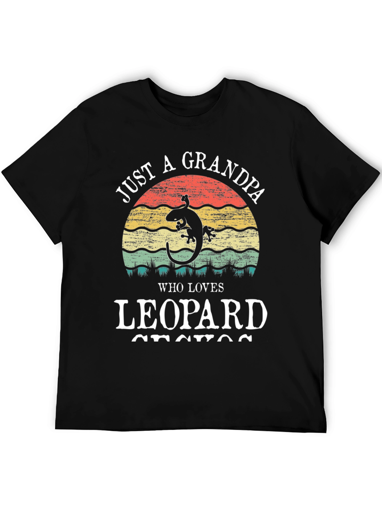Grandpa Leopard Gecko T-Shirt - Lizard Lover Tee