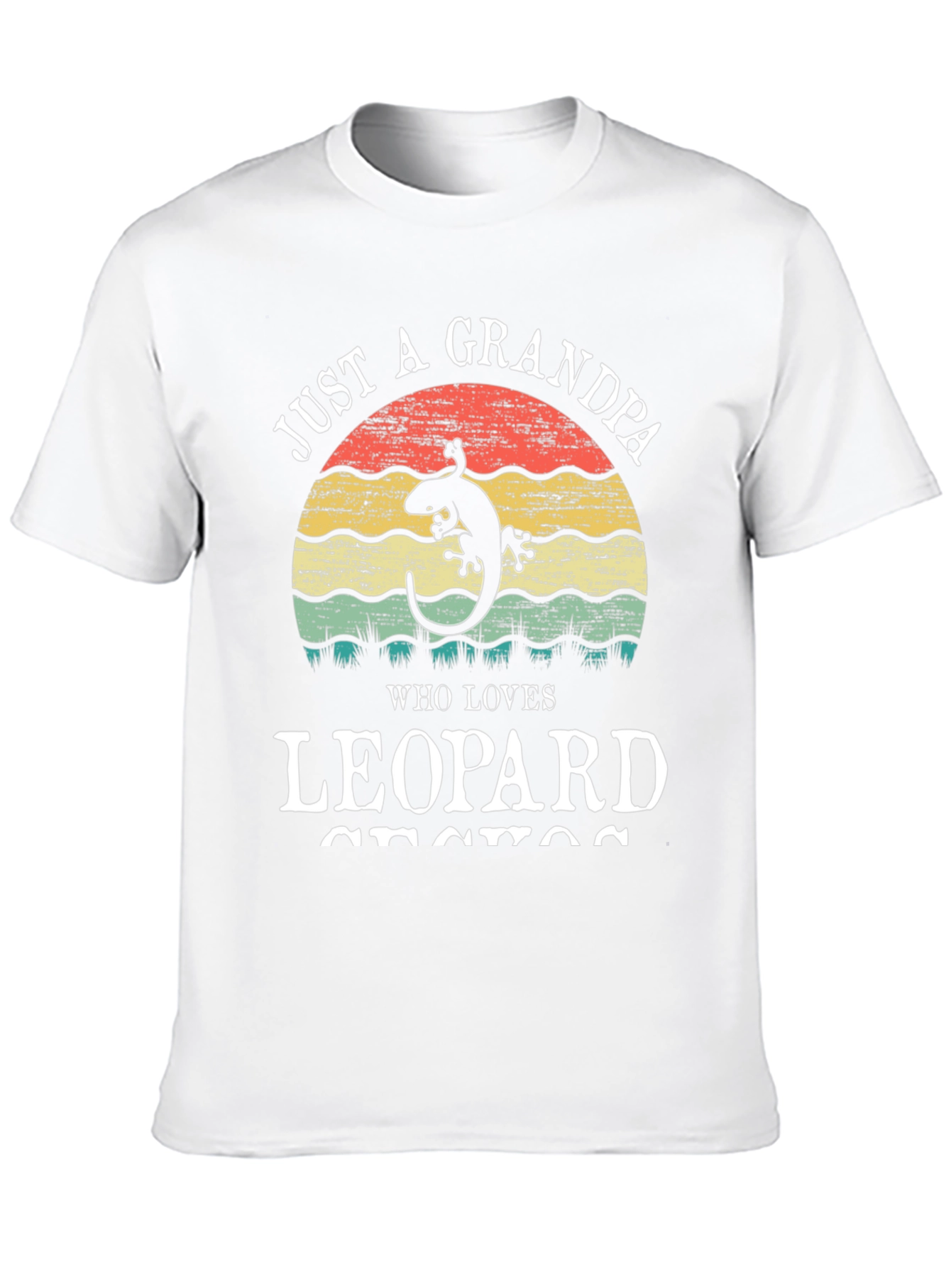 Grandpa Leopard Gecko T-Shirt - Lizard Lover Tee
