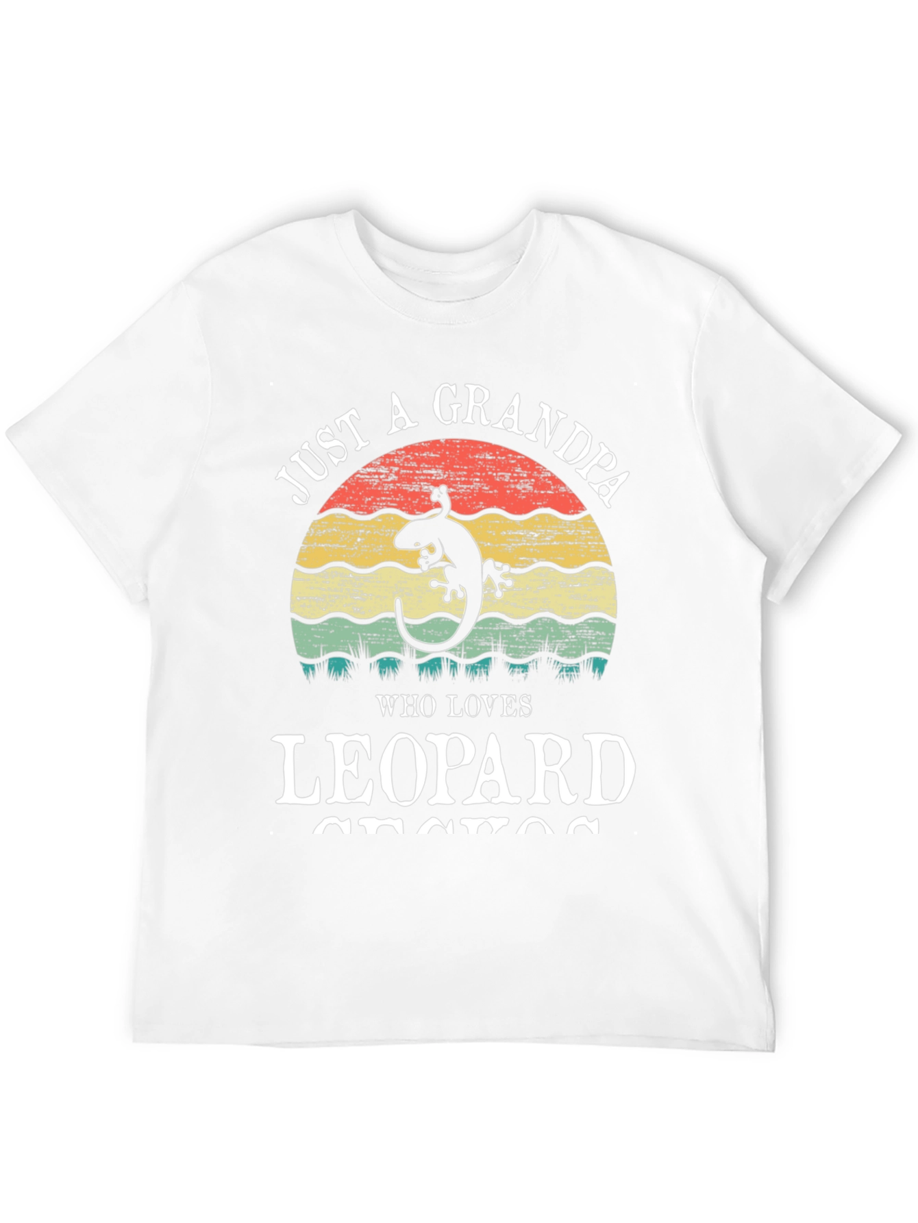 Grandpa Leopard Gecko T-Shirt - Lizard Lover Tee