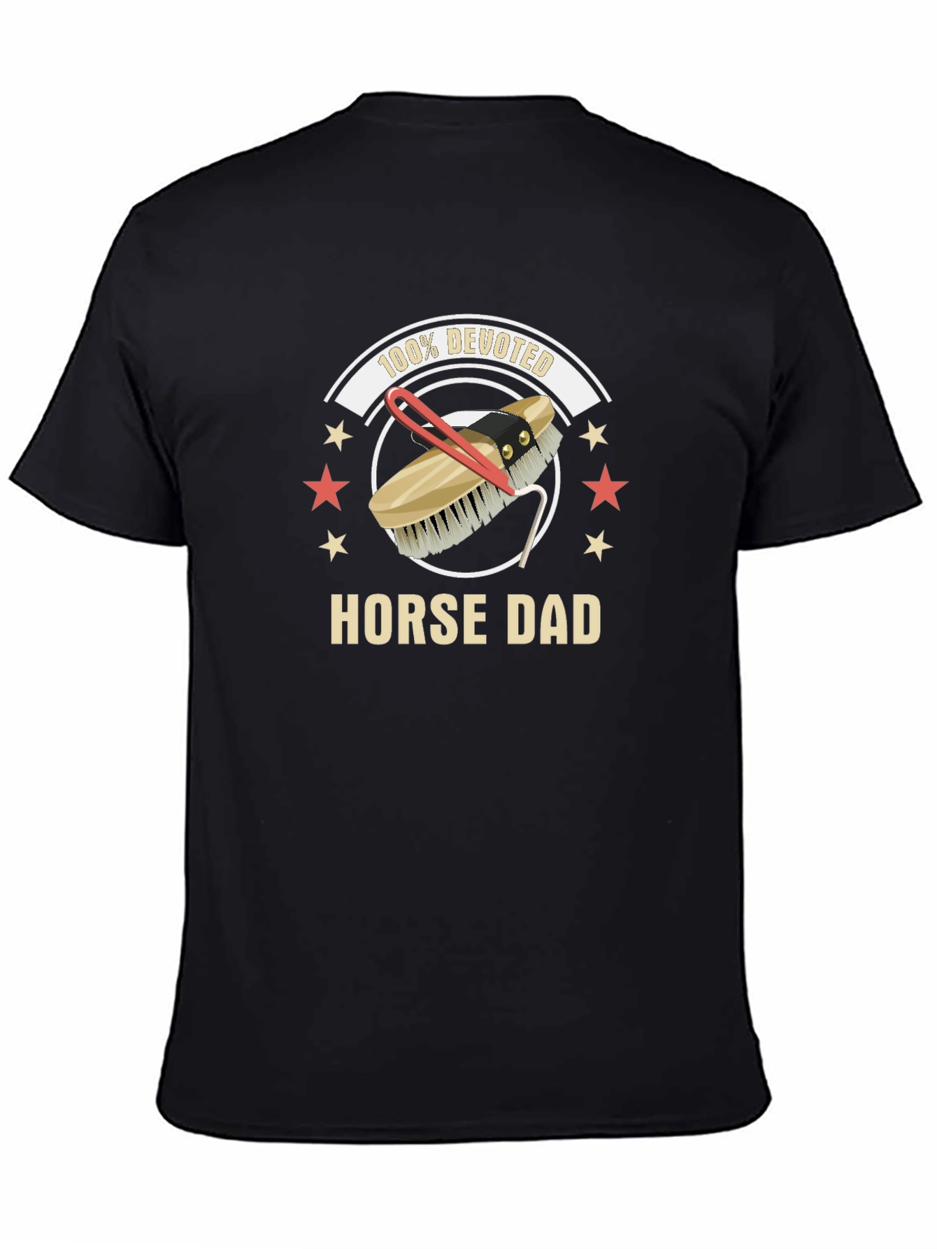 Horse Dad 100% Devoted T-Shirt