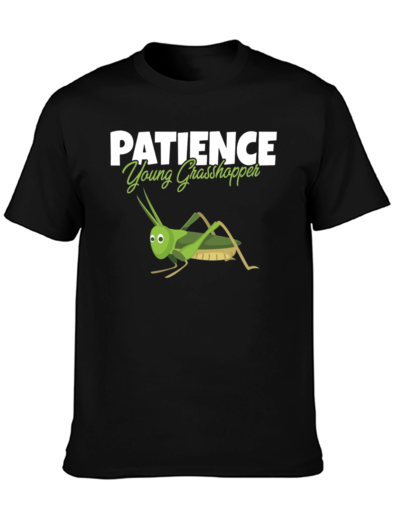 Patience Young Grasshopper Graphic T-Shirt