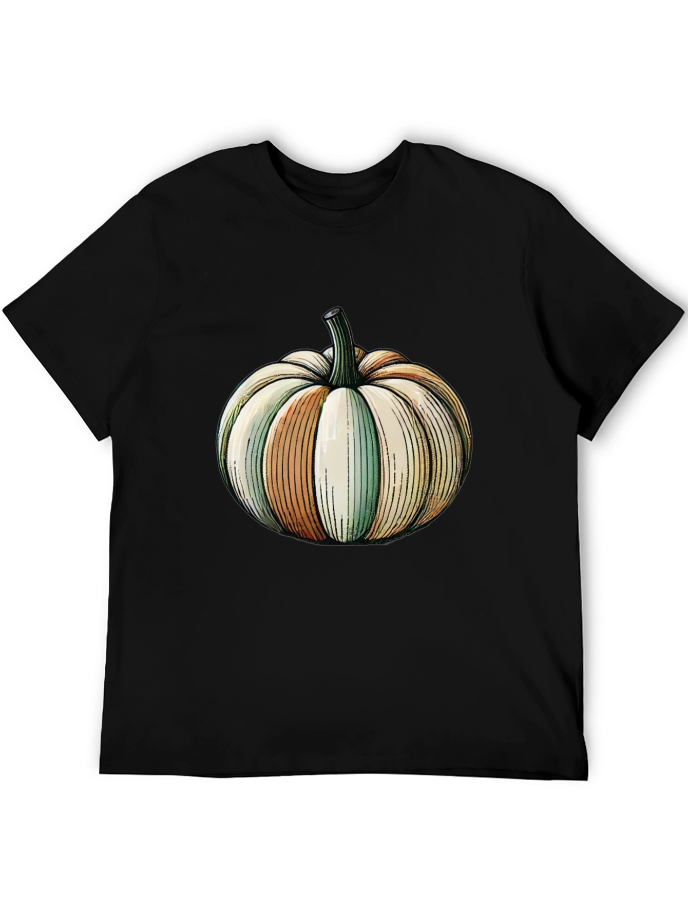 Pumpkin Graphic Tee - Halloween Style