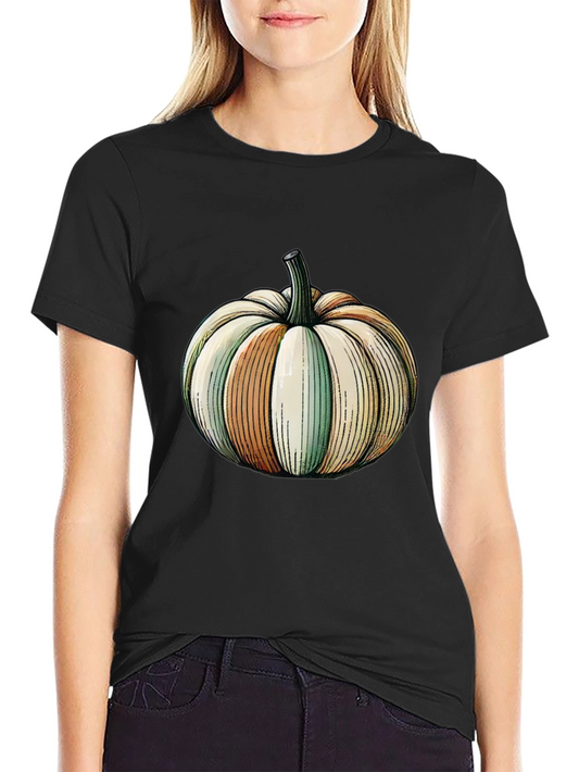 Pumpkin Graphic Tee - Halloween Style