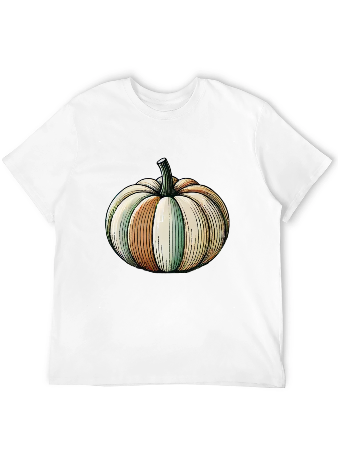 Pumpkin Graphic Tee - Halloween Style