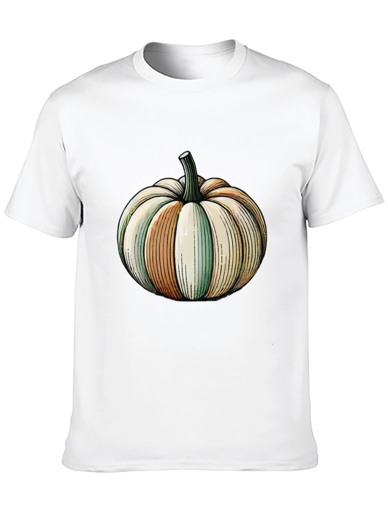 Pumpkin Graphic Tee - Halloween Style